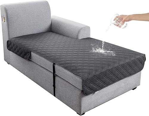 Miniatura 39 de Genina Funda de Sofá Impermeable, Lavable Antideslizante de 78 Pulgadas Fundas de Sofá con 3 Cojines, Fundas de Sofá Seccional para Mascotas