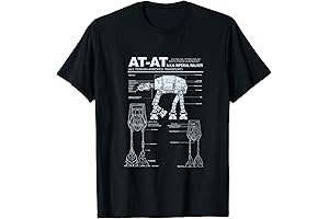 AT-AT Walker Schematics Star Wars T-Shirt