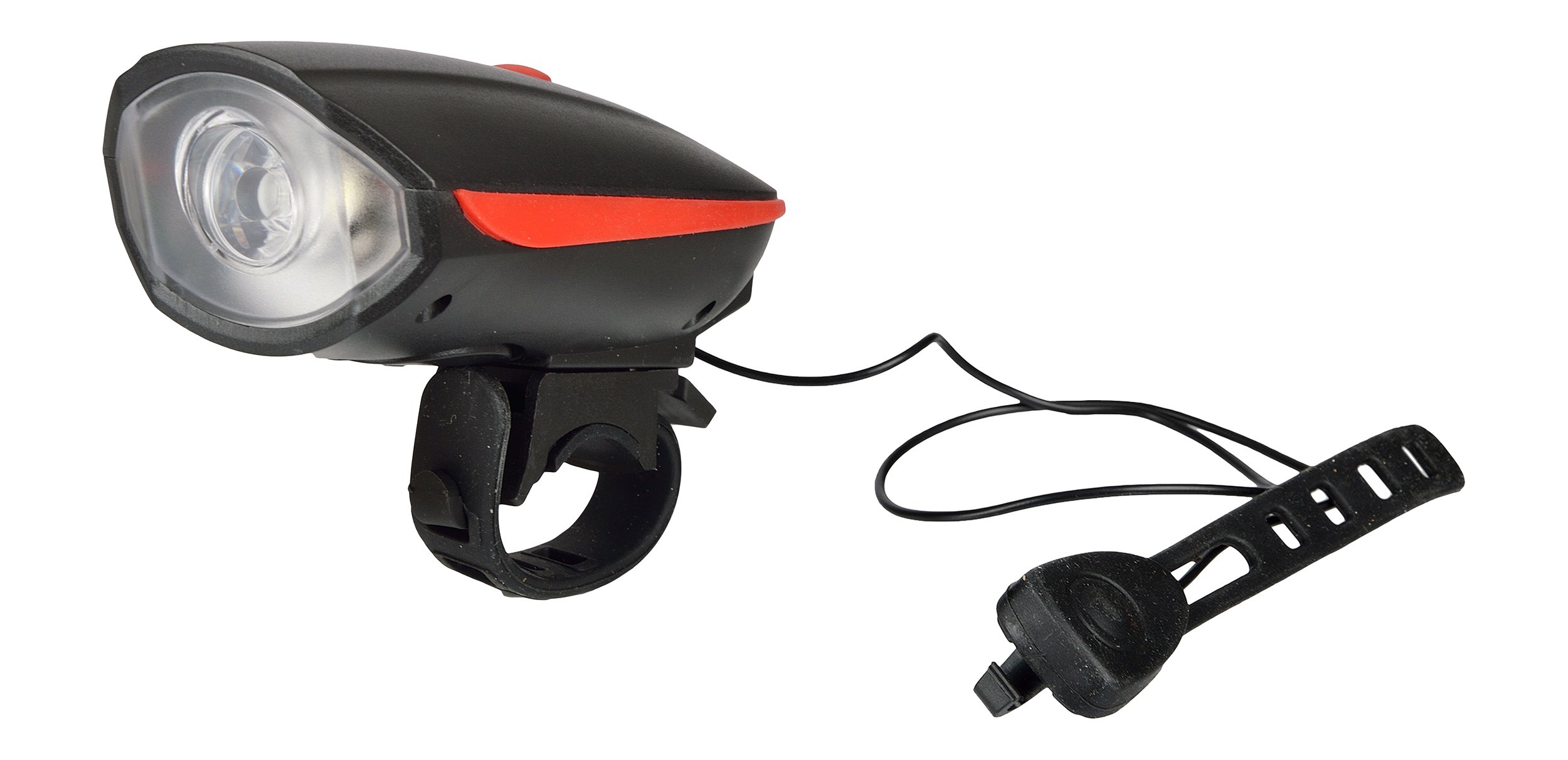 Dark Horse® Bicycle CE Standard USB Rechargeable (2-in-1) 3 Mode Front Light 250 Lumens and Loud Horn (Red) (B076BCJ3ZG) Amazon Price History, Amazon Price Tracker