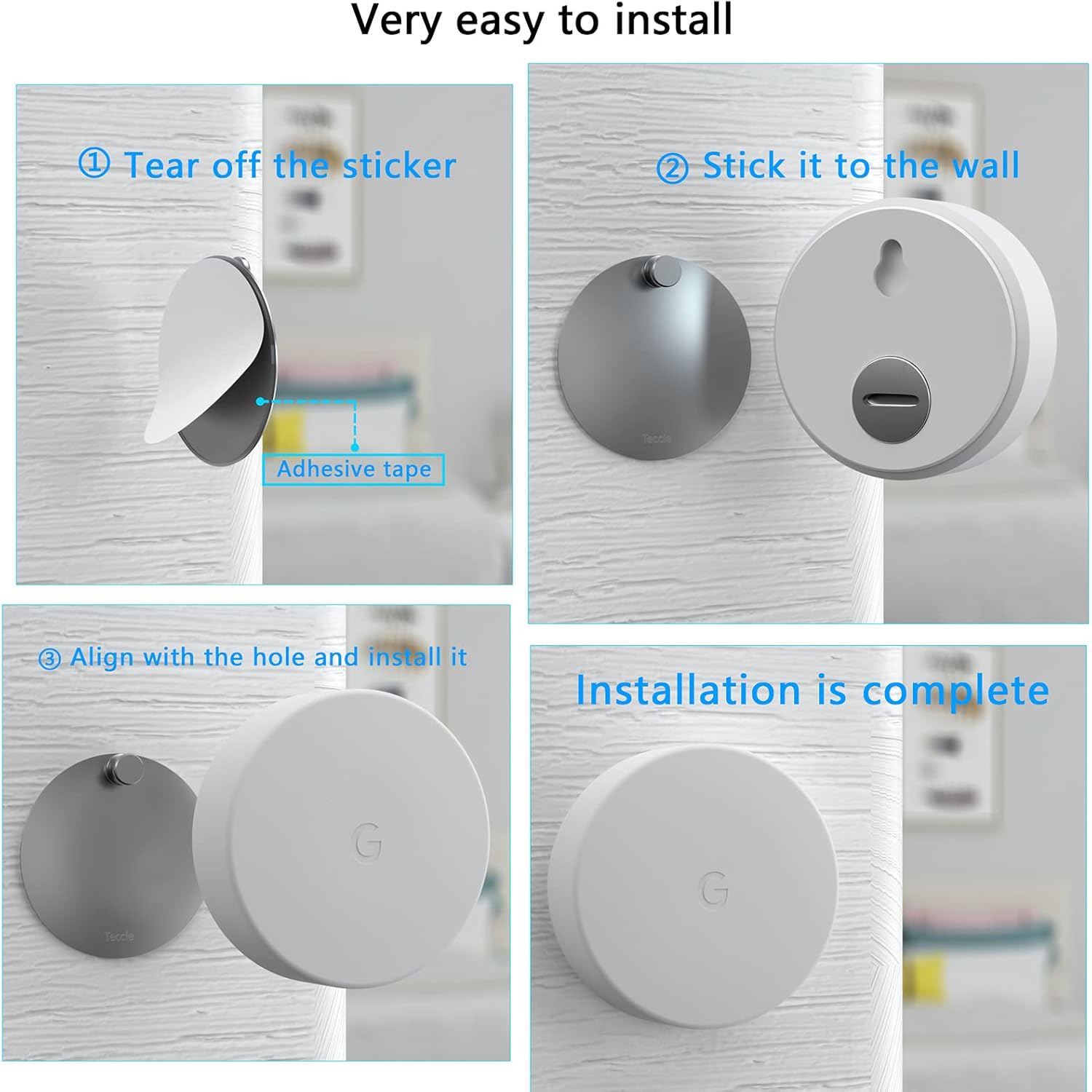 Wall Mount for Nest Temperature Sensor No Hole Martinique Ubuy