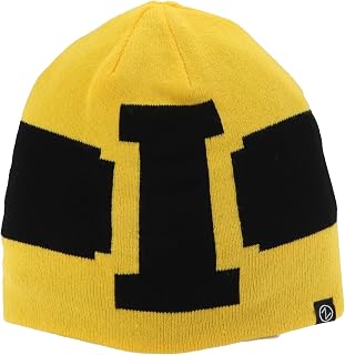 Zephyr Unisex's NCAA Officially Licensed Beanie Reverse Hat, Team Color, One Size