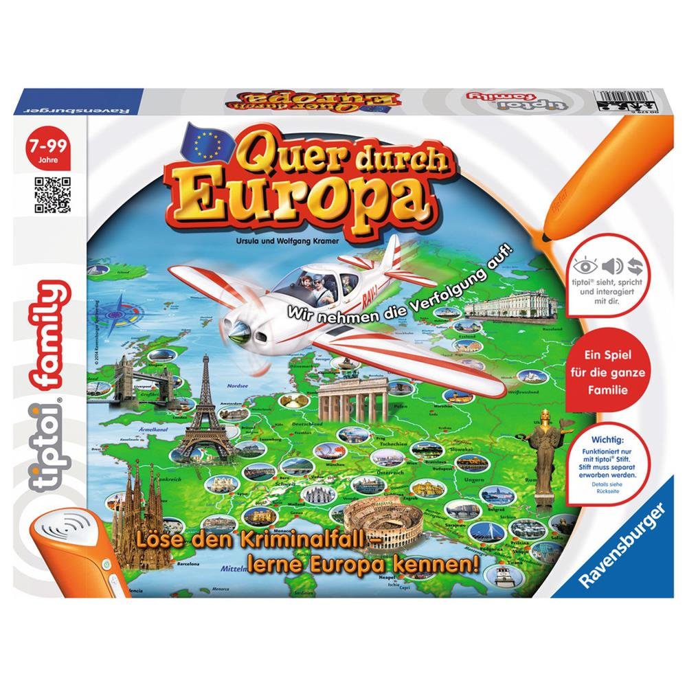 Ravensburger Spieleverlag 00579 - En Toda Europa, Jugar en el Cuadro [Alemán]