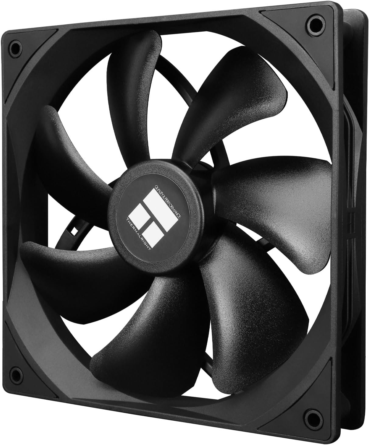 Thermalright TL-C14C CPU Cooler Fan, 140mm Case Fan with 4-PWM Control, Low Noise, Black
