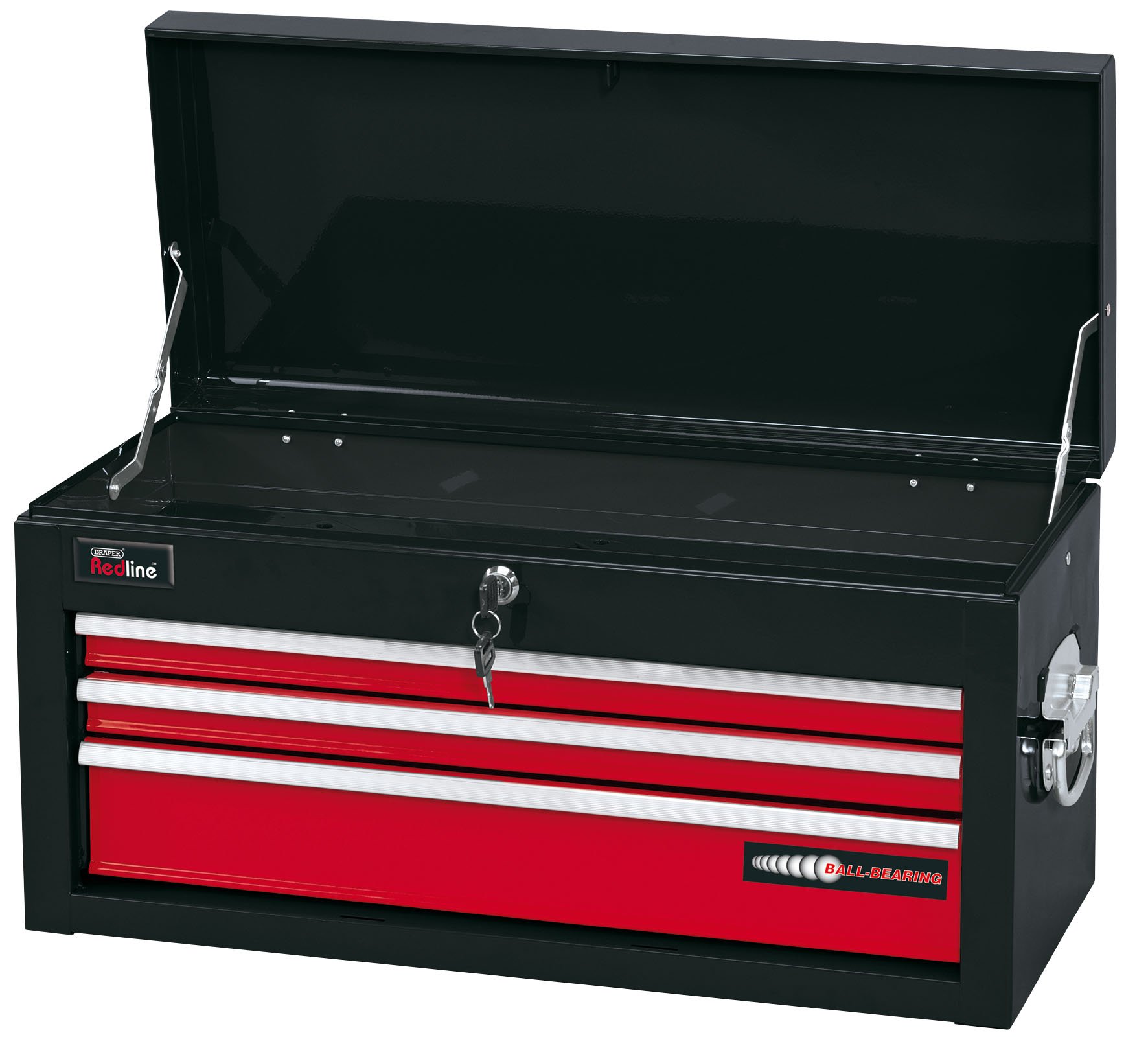 Coffre à outils 3 tiroirs Draper Redline 80597 en acier rouge