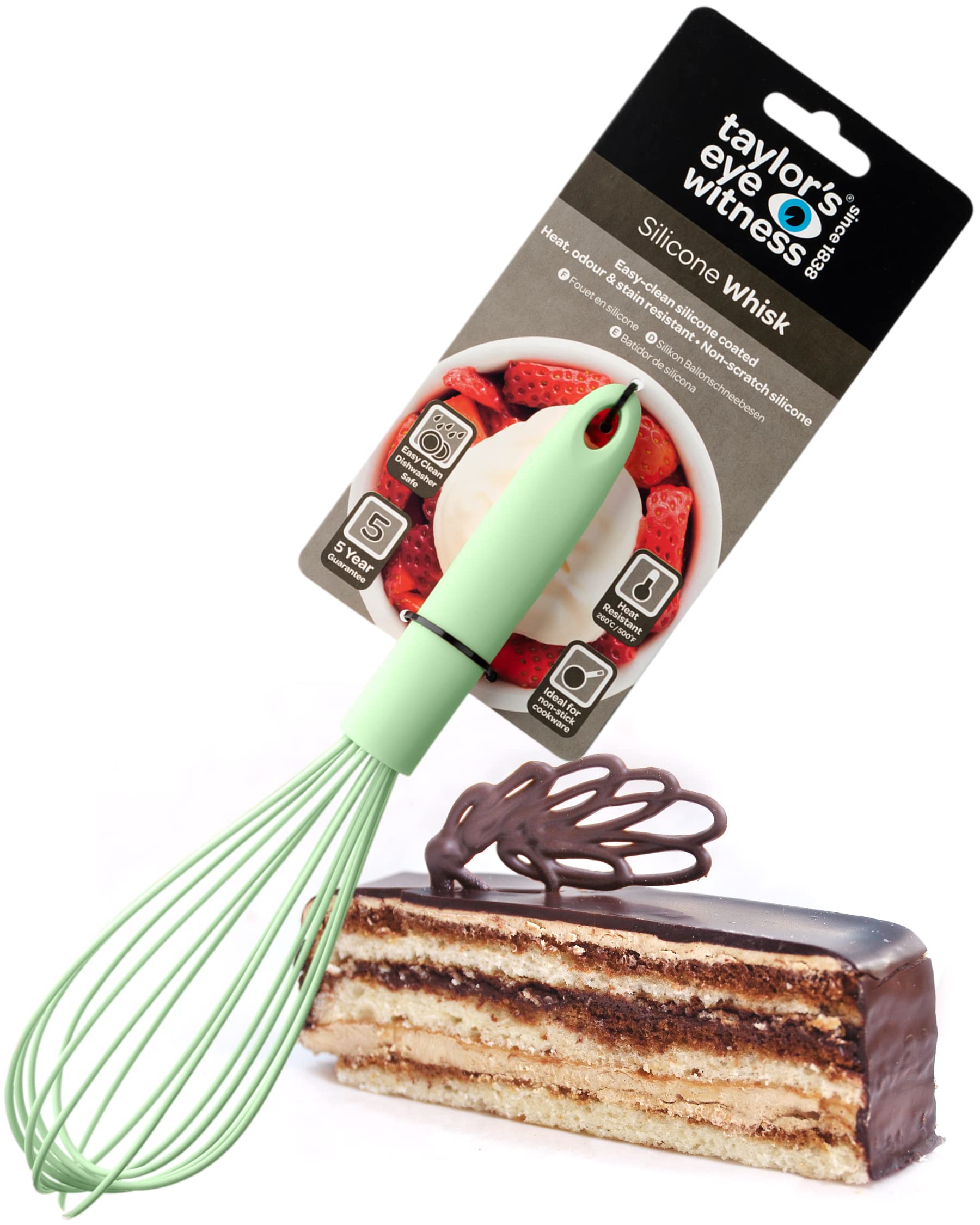Utensilios de cocina, colores variados Silicone Whisk 29cm/11.5" Azul vaquero. — view 50