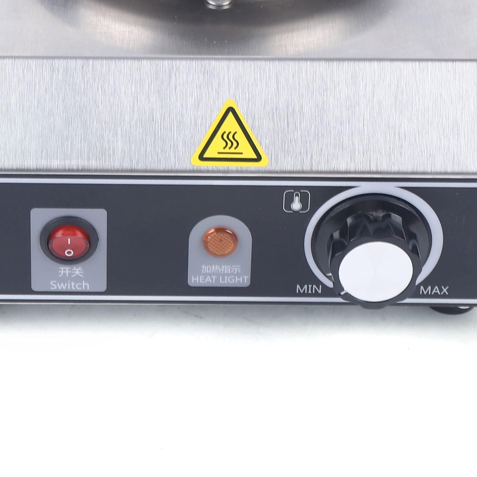 Test du chauffe-saucisses en acier inoxydable : température réglable