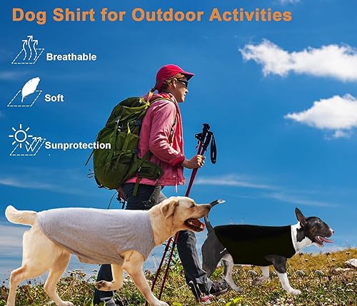 Miniatura 2 de Camisas en blanco para perros, ropa de verano para cachorros pequeños y medianos, bulldog francés, camiseta de algodón para perros, niñas y niños,