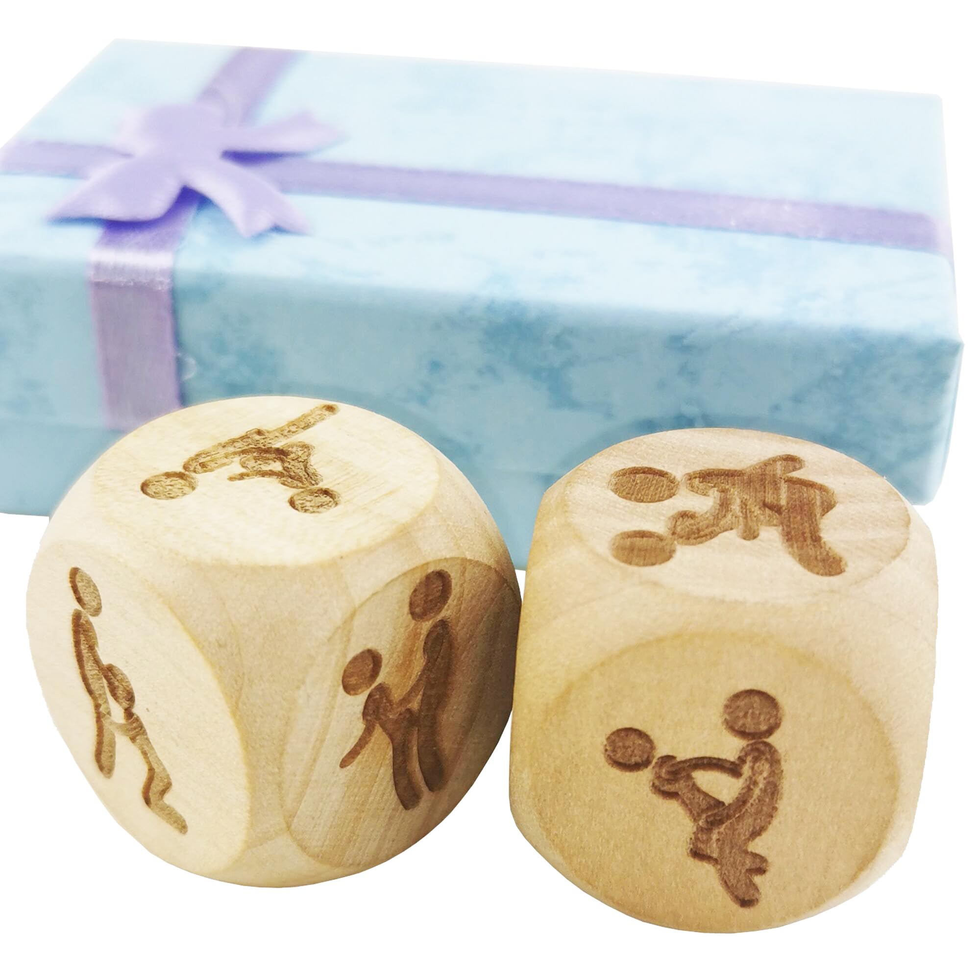 My Pet Elephant Funny Date Night Dice - Naughty Game Dice for Adults