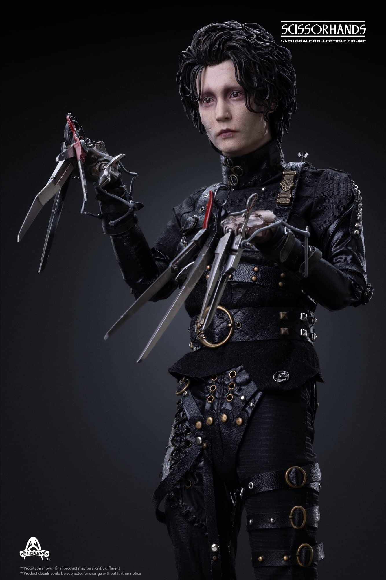 Amazon.co.jp: Art Figures 1/6 フィギュア SCISSORHANDS 素体、ヘッド