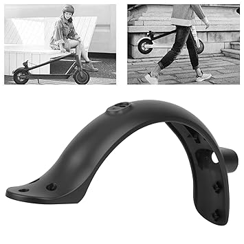 Scooter Rear Mudguard, Safe Light Weight Durable Electric Scooter Mudguard Eco-Friendly Firm for General Purpose for Home for Professional for Professional Use(Rear Fender)