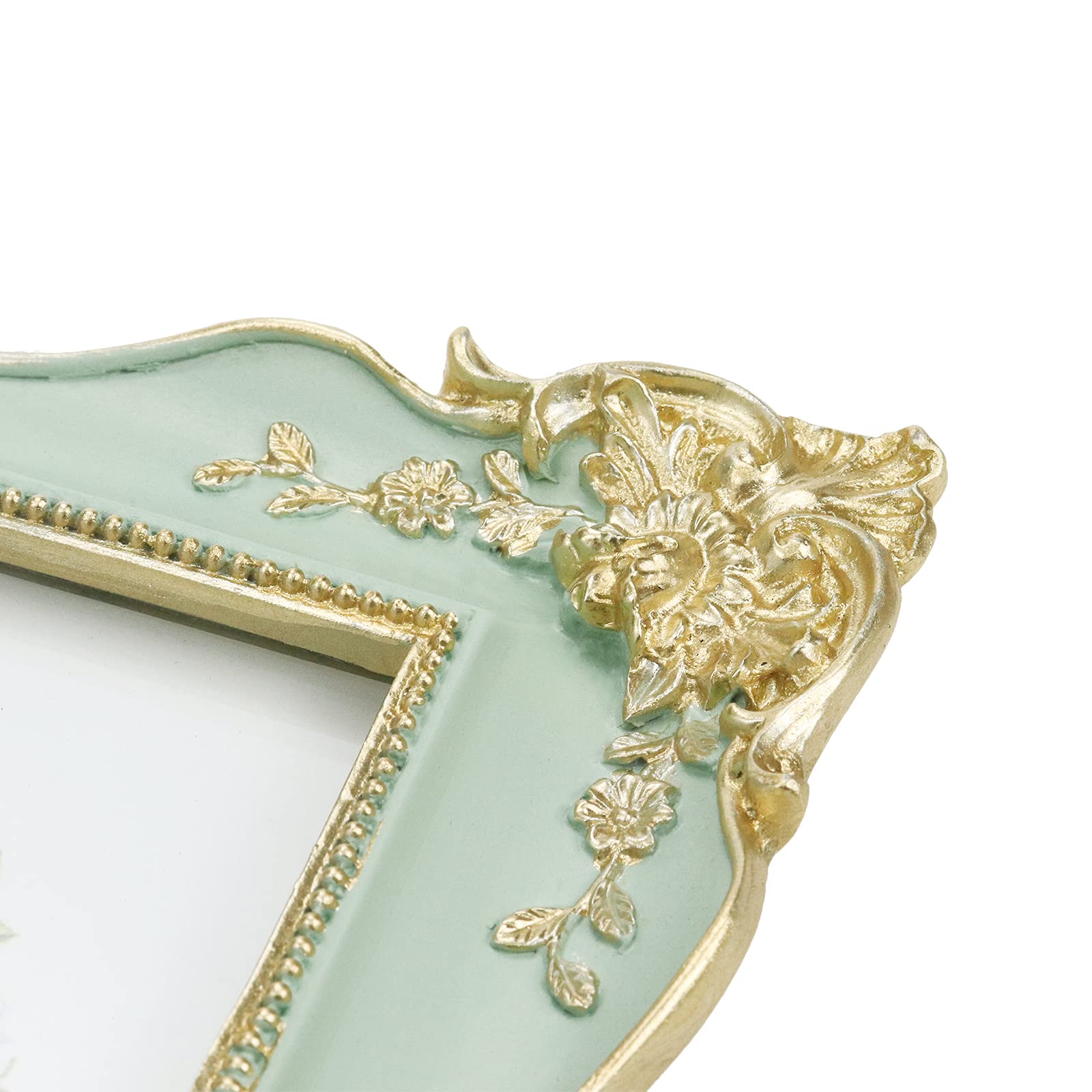 Cornice portafoto ovale in noce con filo oro - FR0110003