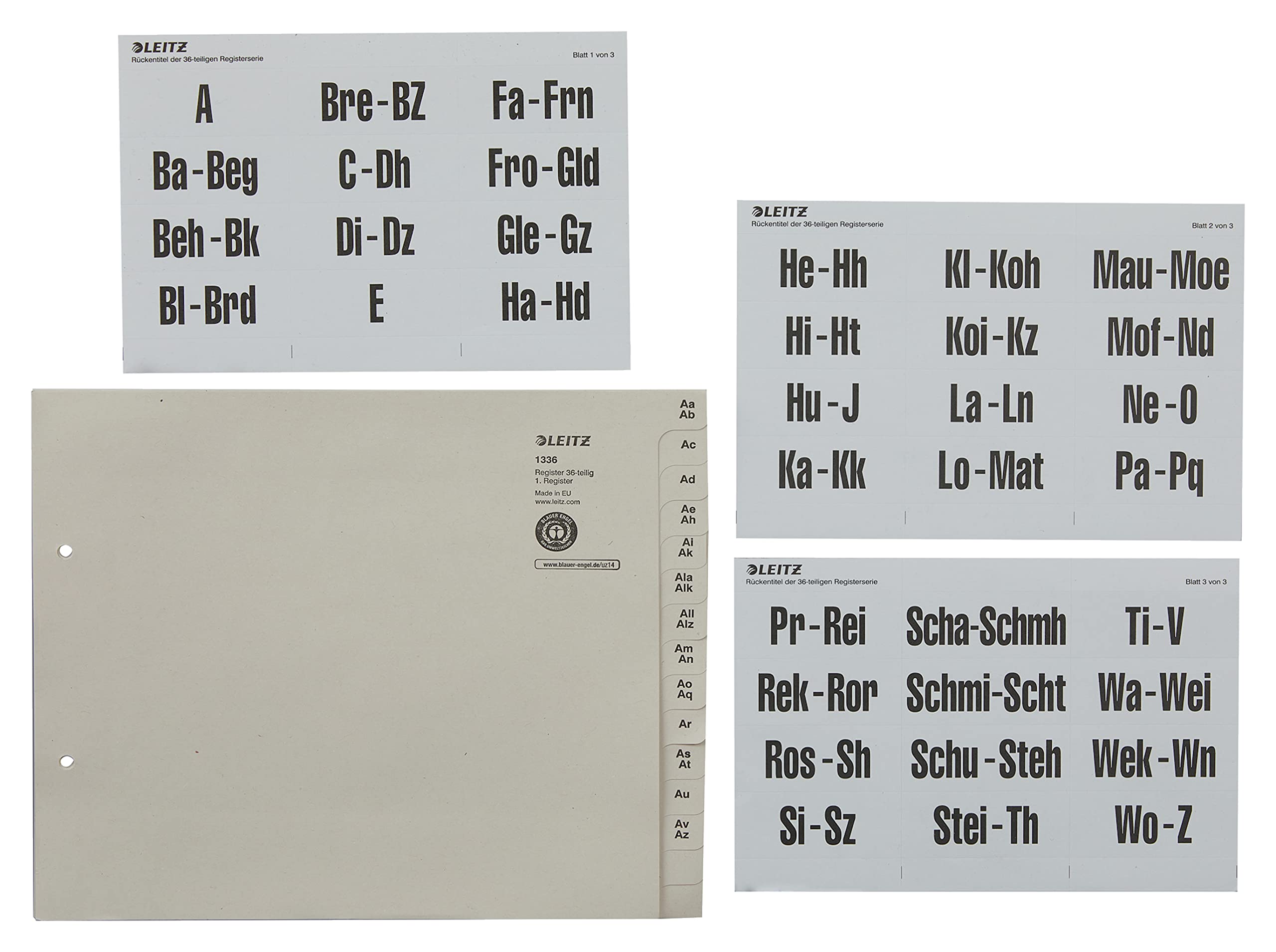 Leitz Register, A4 Maxi