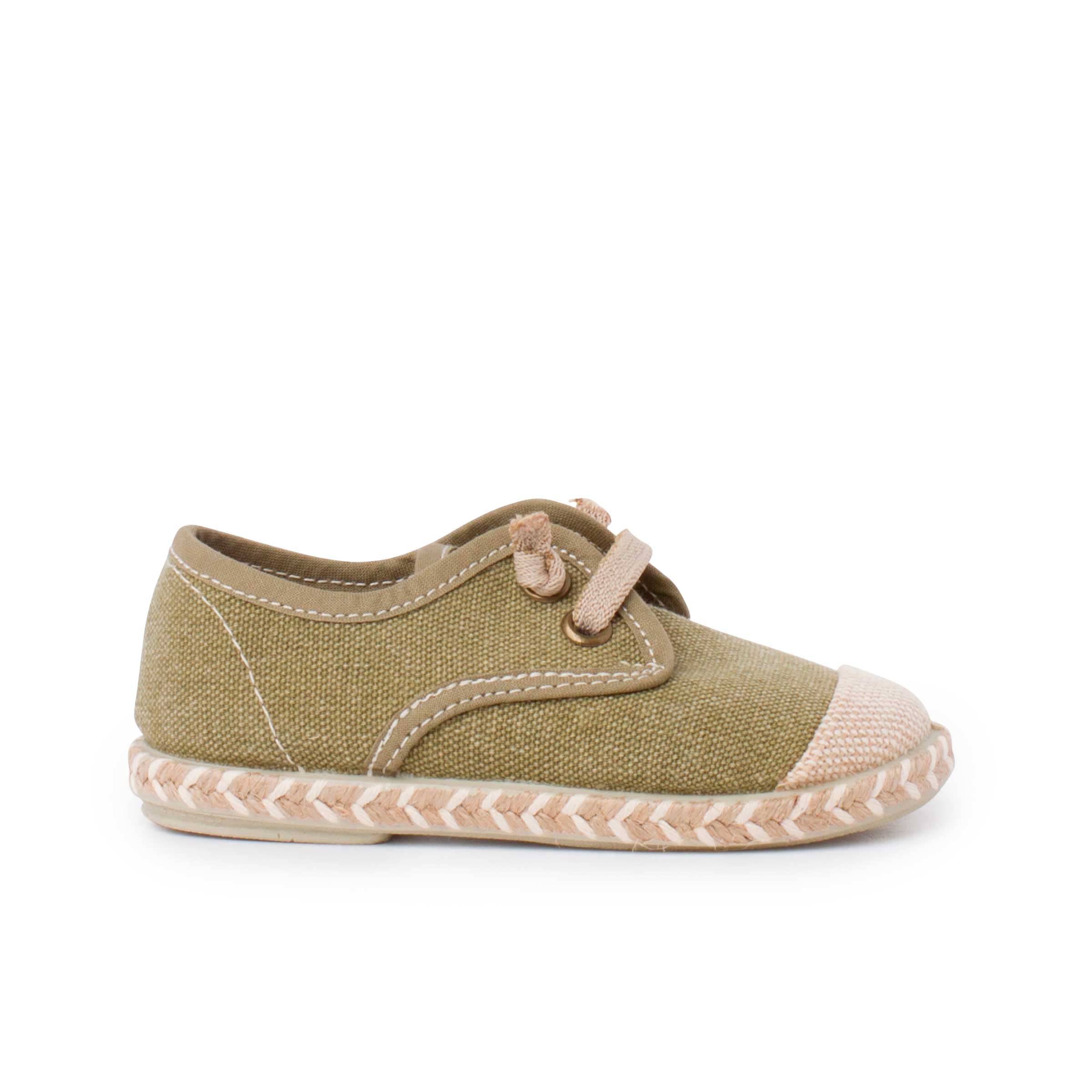 Pisamonas Blucher Niño Puntera Yute Cordon Elástico