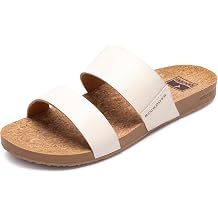 RockDove Womens Isla Slide Sandal with Arch Support | Cute, Comfortable, Gift-Ready, Non-Slip, Indoor/Outdoor Sole, Breathable, Open Toe, Summer, Arch Support