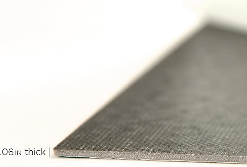 Miniatura 4 de FloorPops FP2481 Kikko Peel Stick - Azulejos de piso, blanco y blanco roto y rojo Devil 0497 Adhesivo para azulejos, 1 paquete, blanco