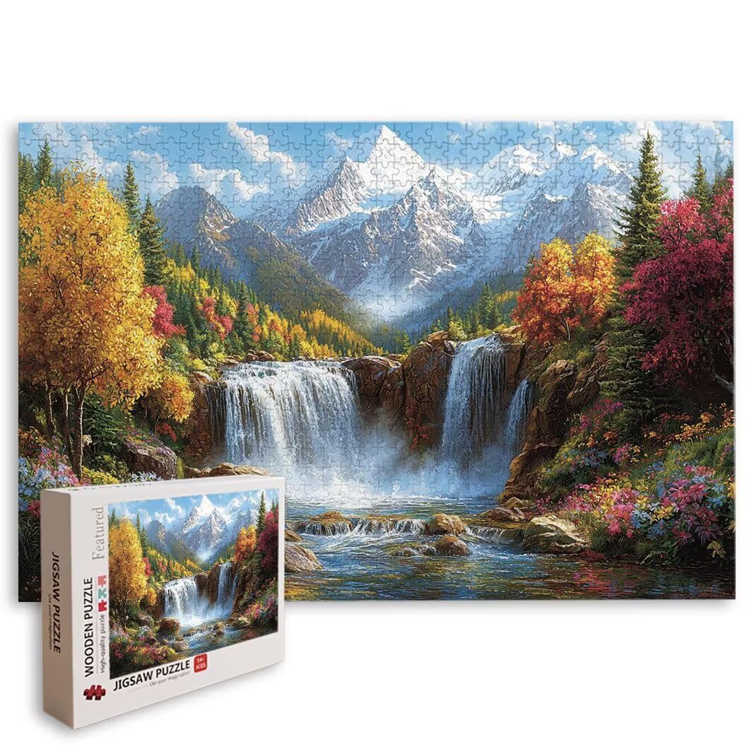 Puzzle 2000 Pezzi, Puzzle Autunno, Misura: 100x71cm, Regalo Donna -8675