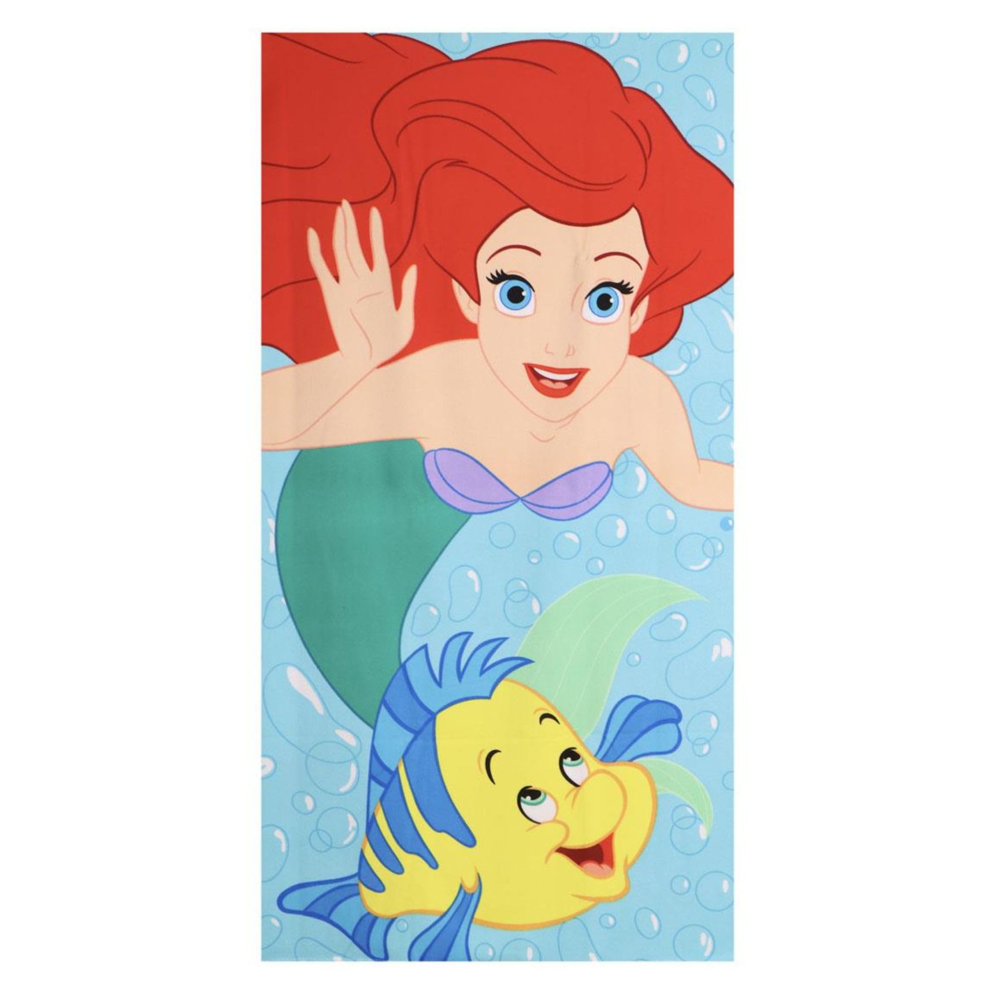 Cerdá Life's Little Moments Blue Disney The Little Mermaid Ariel Microfibre Beach Towel