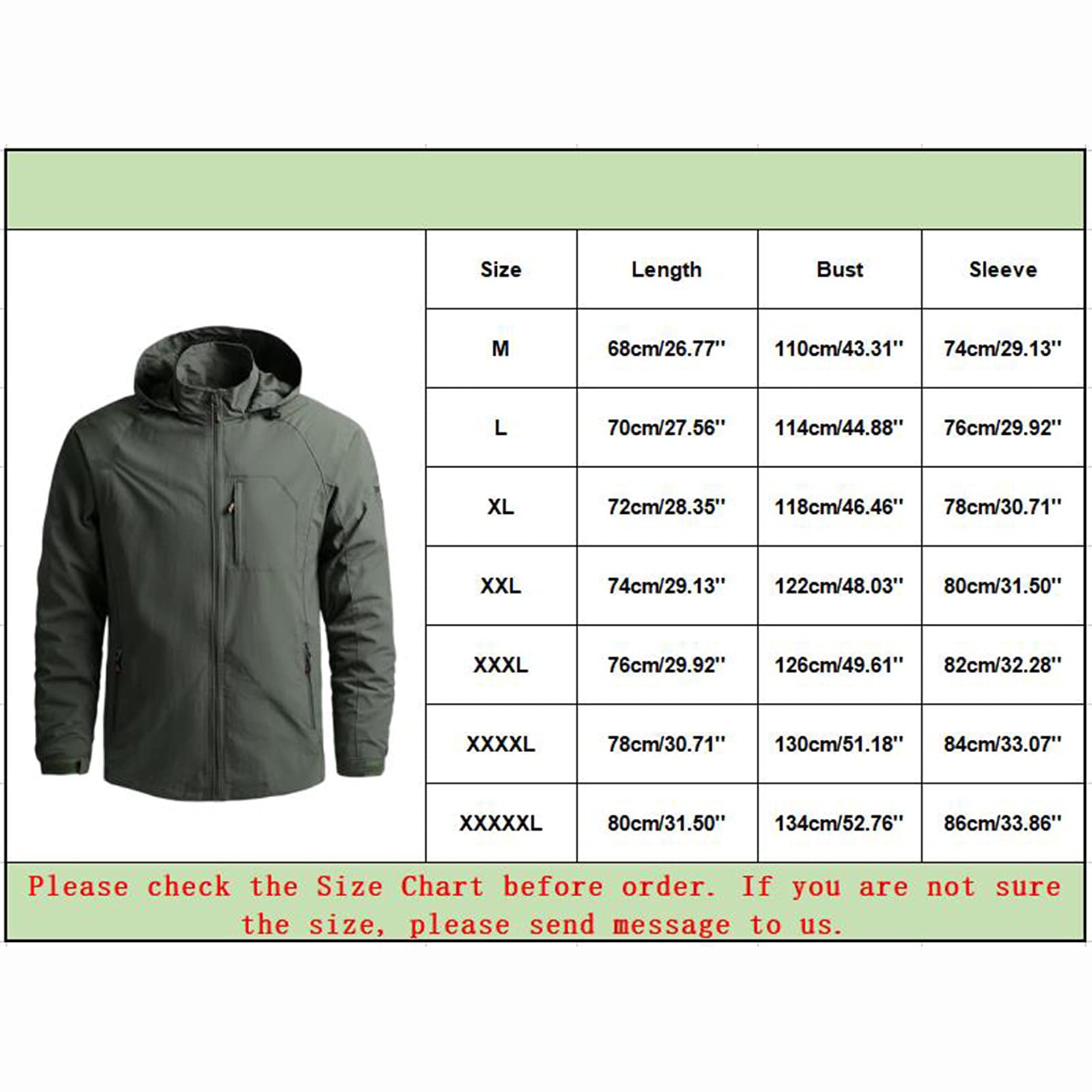 OBiQuzz Chubasquero para hombre, impermeable, transpirable, 3 en 1, chaqueta funcional 3 en 1, ropa de lluvia para bicicleta, fitness, senderismo, chaqueta deportiva con capucha, chaqueta deportiva