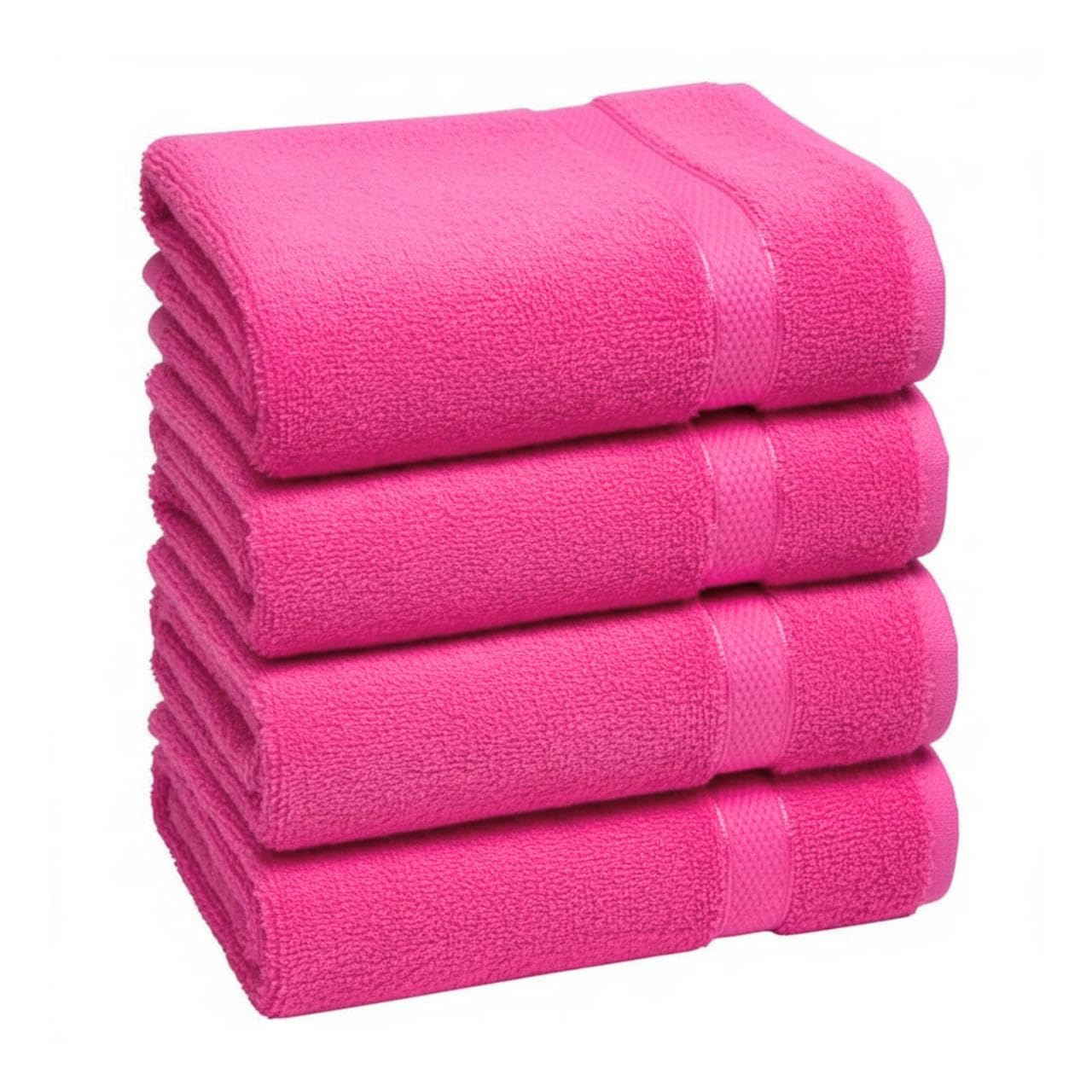 Diamond Tex Large Jumbo Bath Sheets Luxury 100% Egyption Cotton XL Towels Super Absorbent Quick Dry Big Bathroom Soft Towels Size 80x140cm (6, Pink)