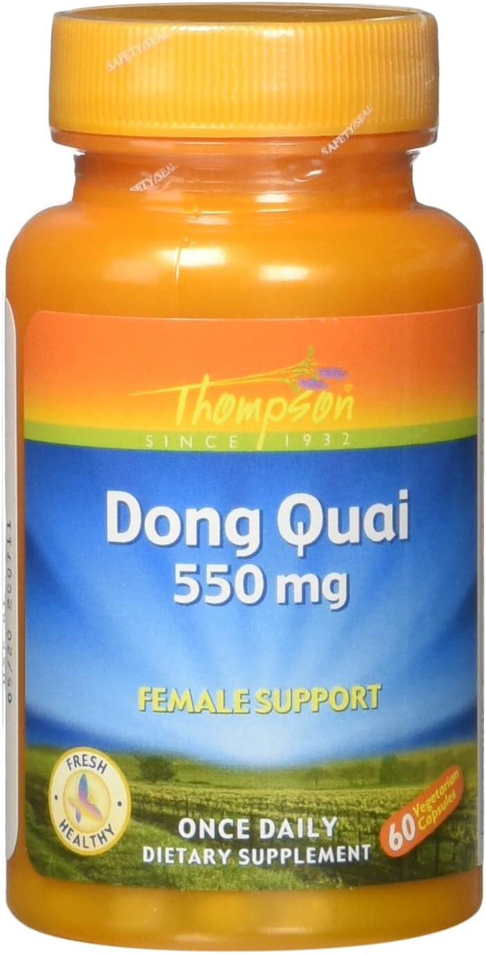 Thompson 550Mg Dong Quai Capsules, 3 Count