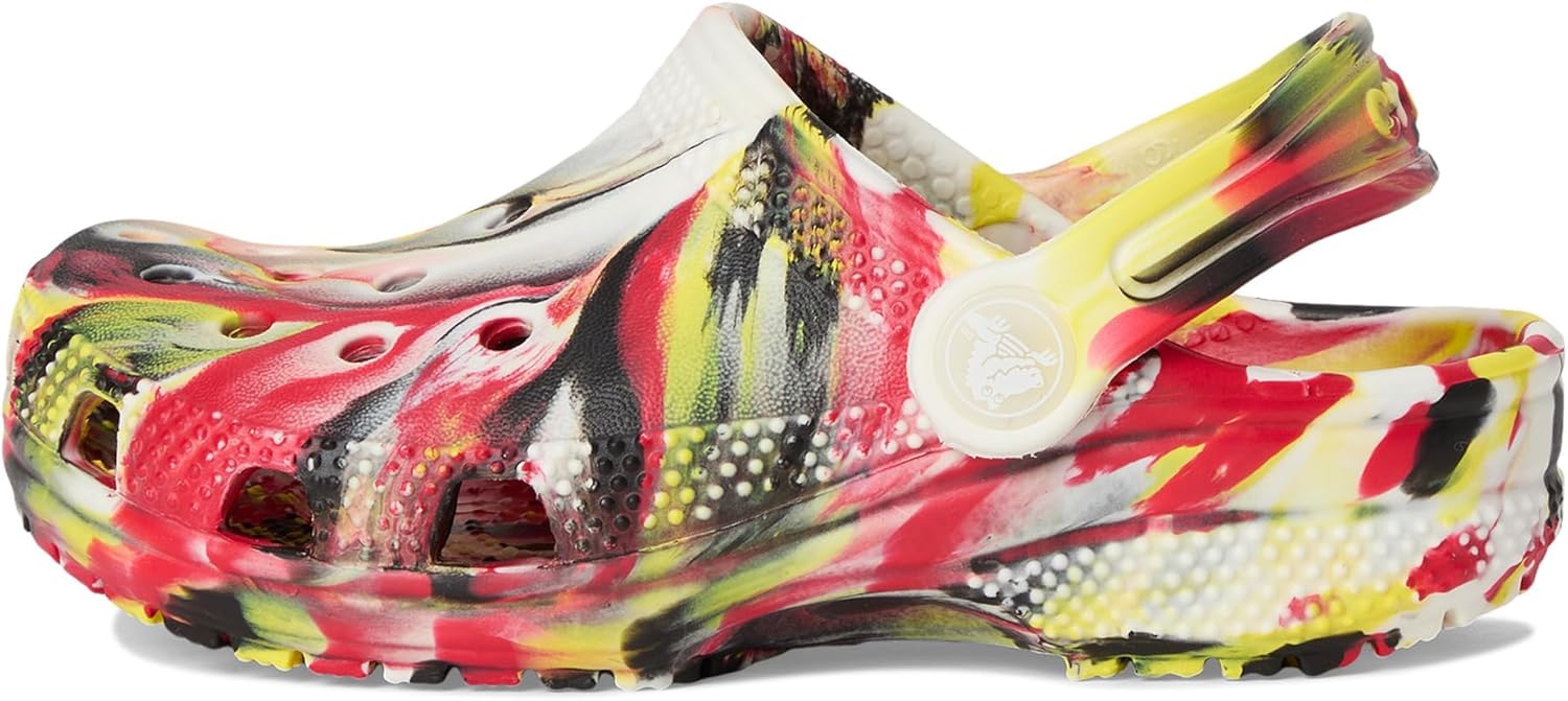 Crocs Unisex-Child Classic Watercolor Marbled Clog K - Image 4