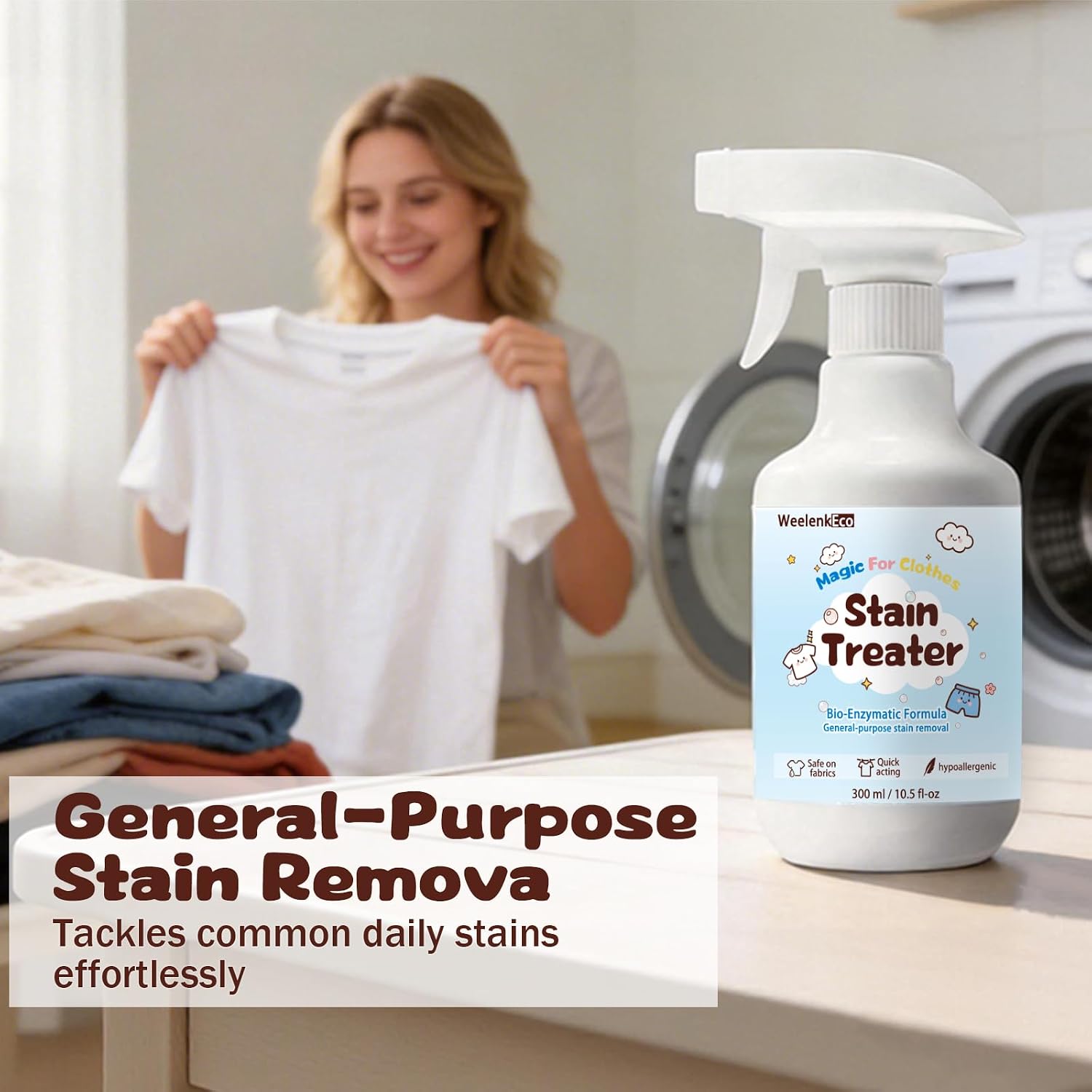 Stain Treater Spray, Stubborn Laundry Stain Remover, 10.5 fl oz image 4
