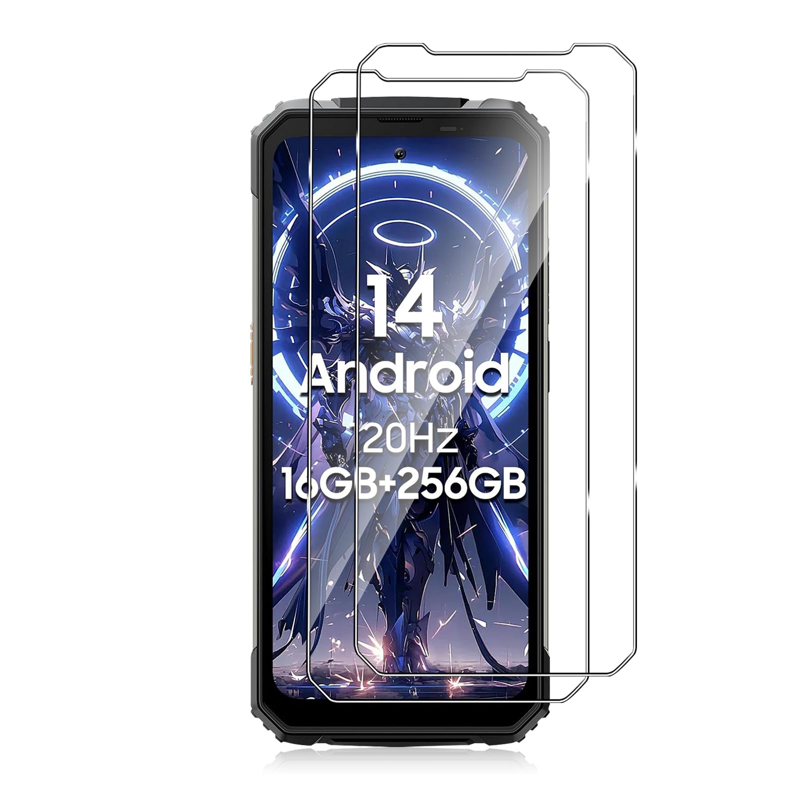 Panzerglas-Schutzfolie Für Oukitel C65 Pro/C65 – 2 Stück, 9H Härte, 0,33 Mm | Anti-Kratzer, Blasenfrei