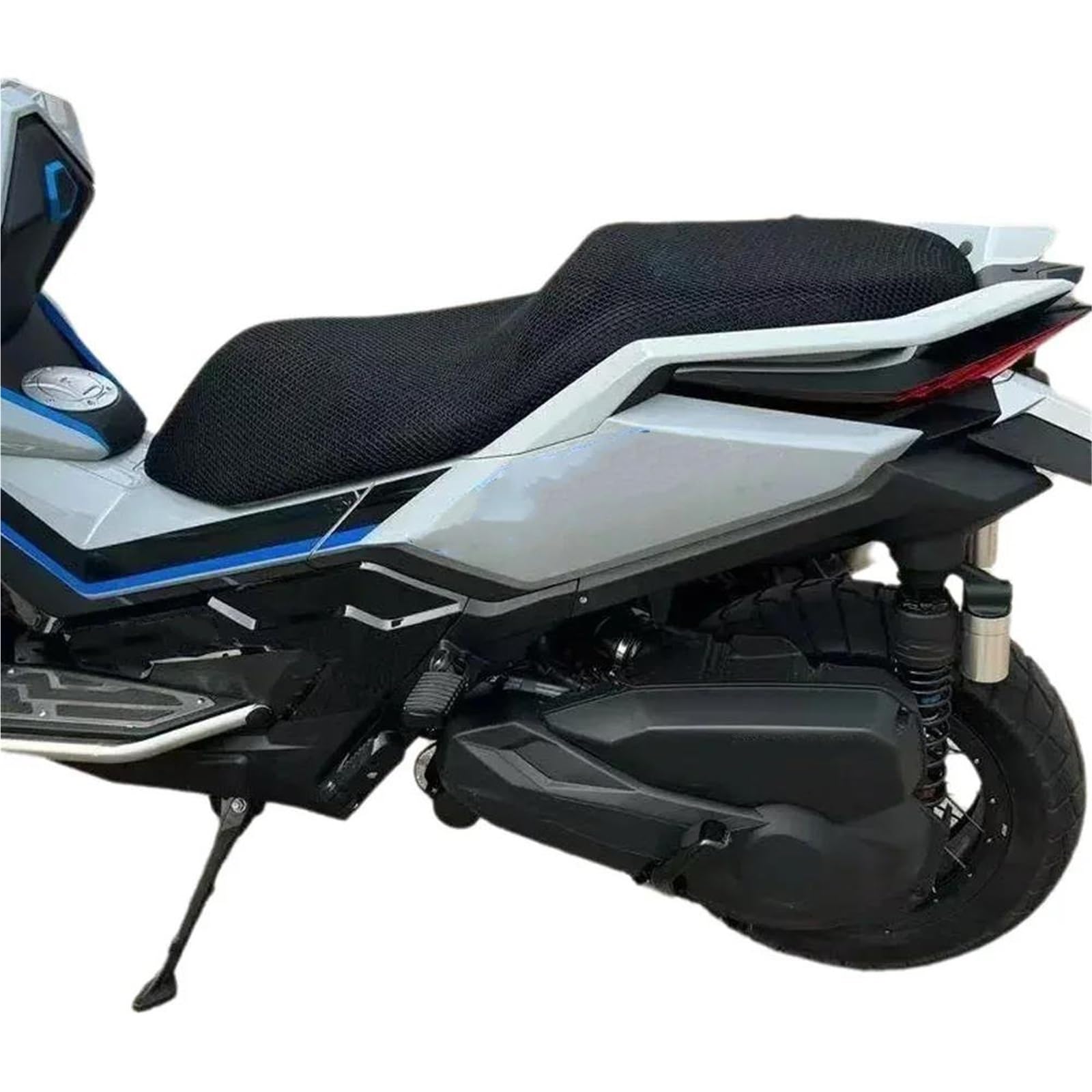 Generico Coprisedile Per Moto Per ZONTES 368G/368K coprisella | Cuscino da sella in nylon resistente con protezione solare