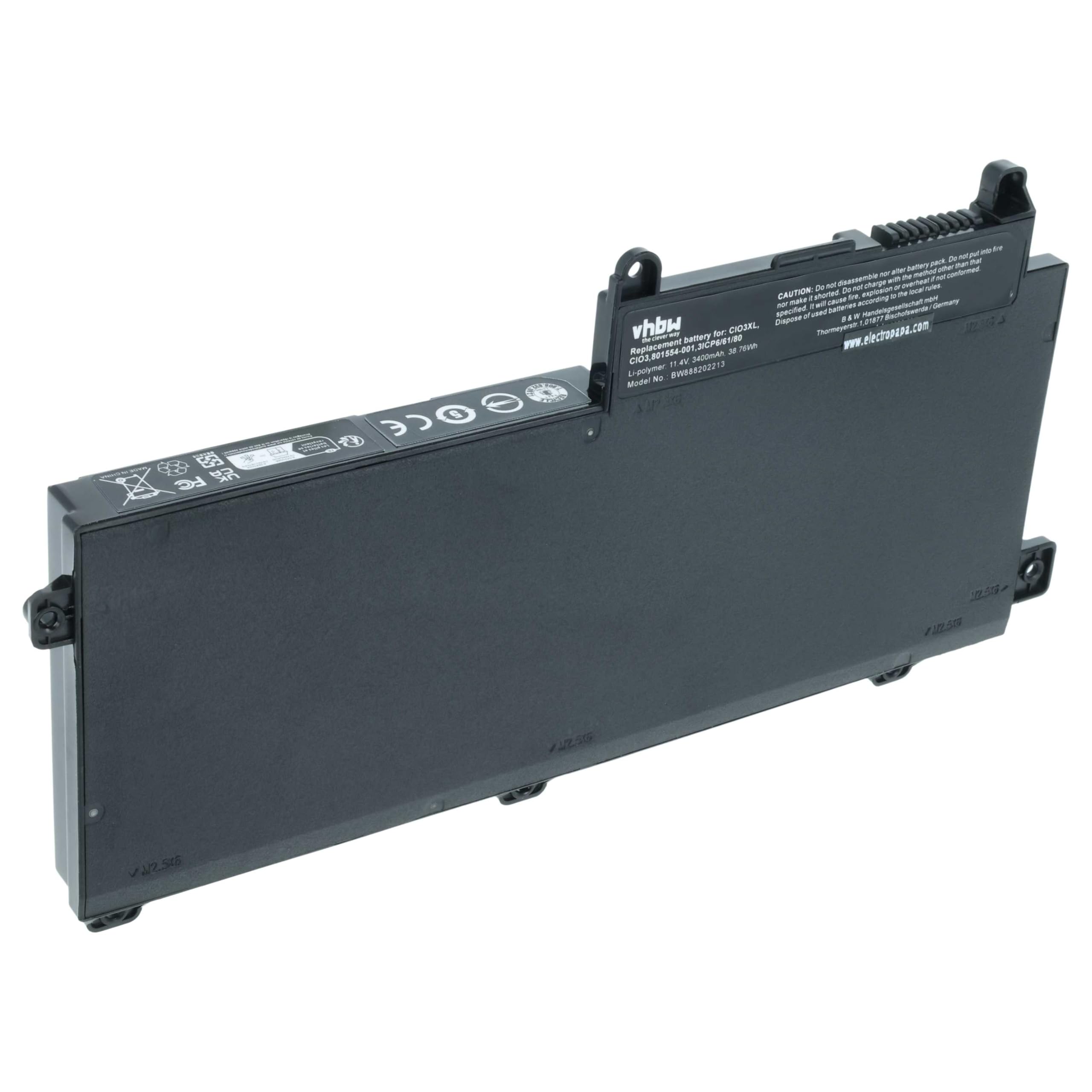 vhbw Batería Compatible con HP ProBook 650 G2(L8U48AV)