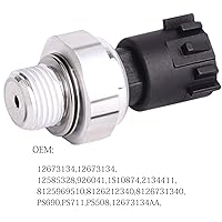 Vista 3 de Sensor de sensor de presión de aceite 12673134 12596951 12621234 PS711 1S10842 compatible con Chevrole Avalance 2009-2013 Camaro 2010-2019 Caprice