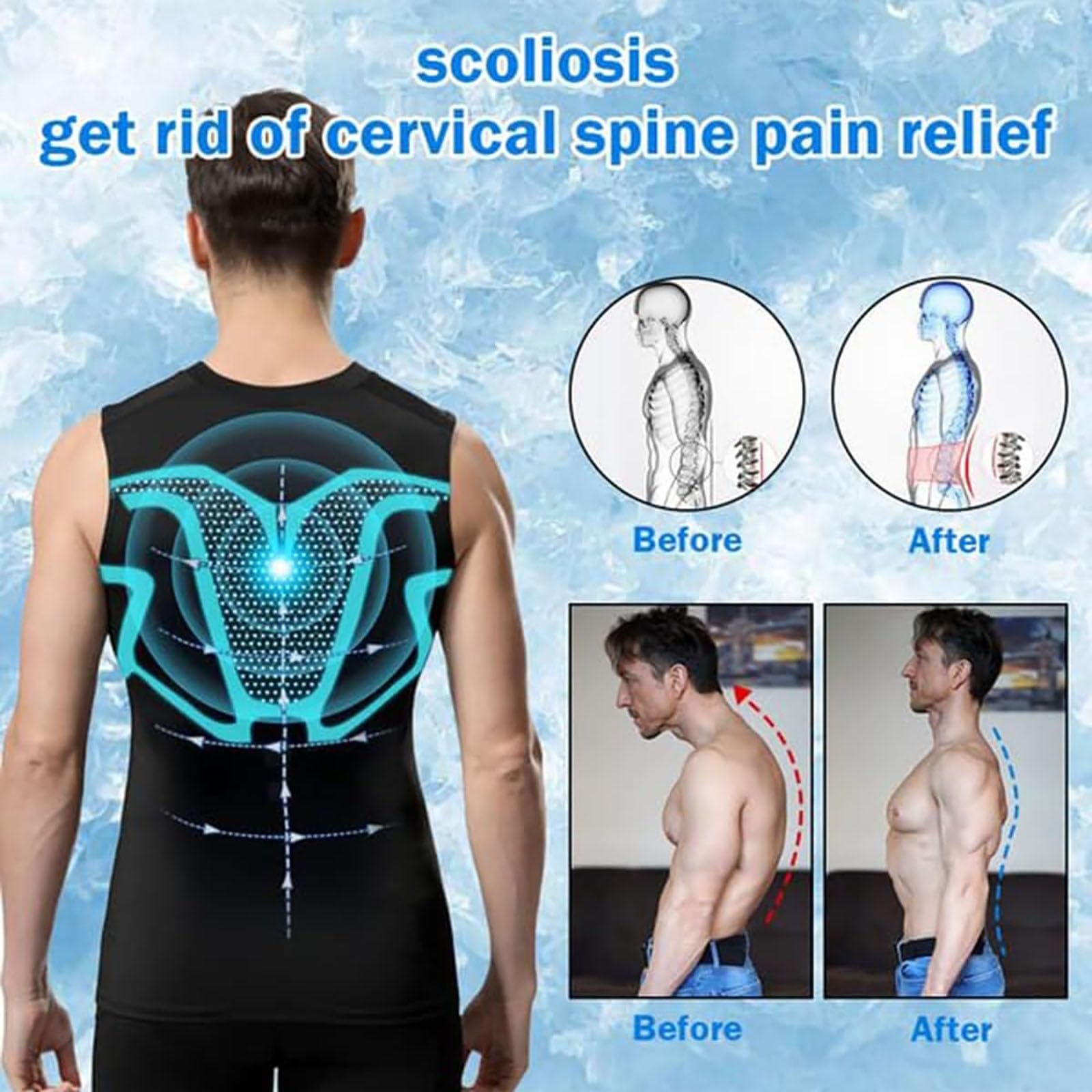 Aktivheld Abnehmweste, Vitalvest Abnehmweste, Vitalvest Slimming Vest, 2024 New Version Ionic Shaping Vest For Men