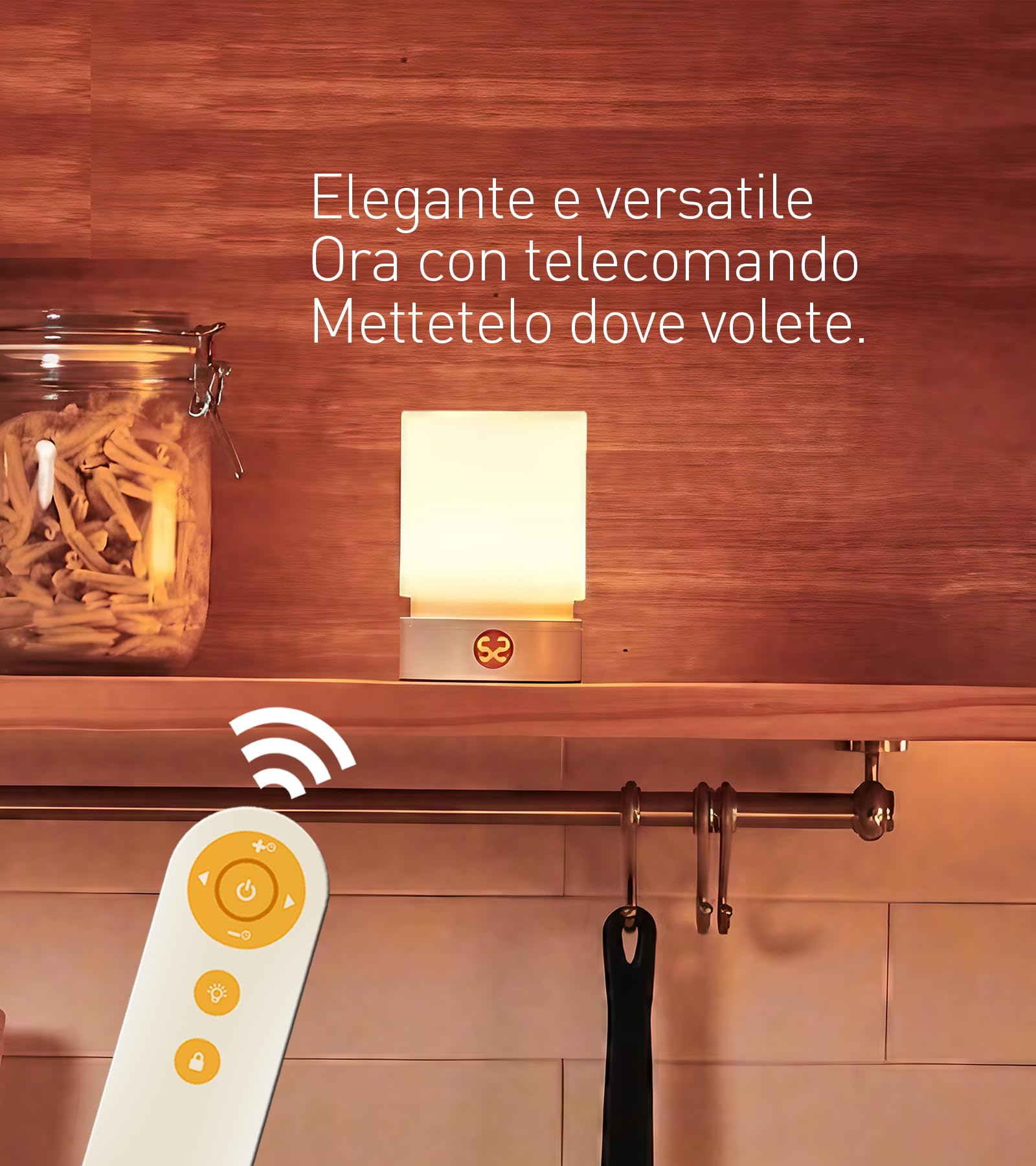 Offerta! Atmosfera luce Notturna Caricabatteria per Telefono Wireless Altoparlante Bluetooth Tutto in una Lampada da Tavolo a LED per Camera da Letto, Soggiorno,camper Ufficio (BT-2301