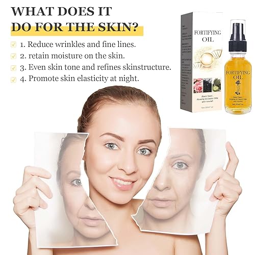 Miniatura 3 de Aceite de lalenas para cara, aceite de ricino Lalena, aceite de semilla negra, aceite de rosa mosqueta, suero facial de colágeno para aumentar el