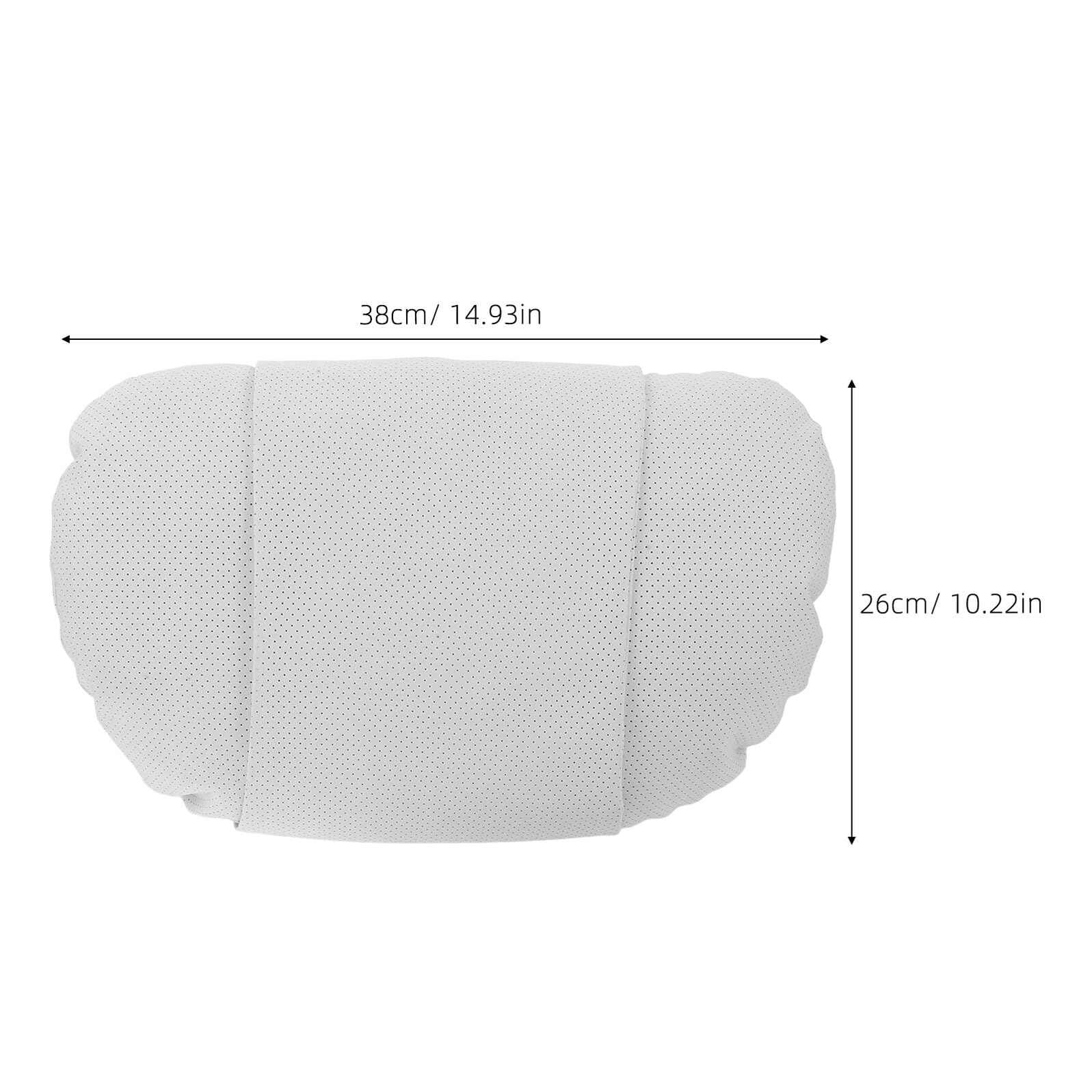Cuscino Lombare Auto Traspirante Supporto Ergonomico per Schiena Cuscino Seduta Guidatore per Viaggi e Ufficio Adatto Tutti i Sedili Auto