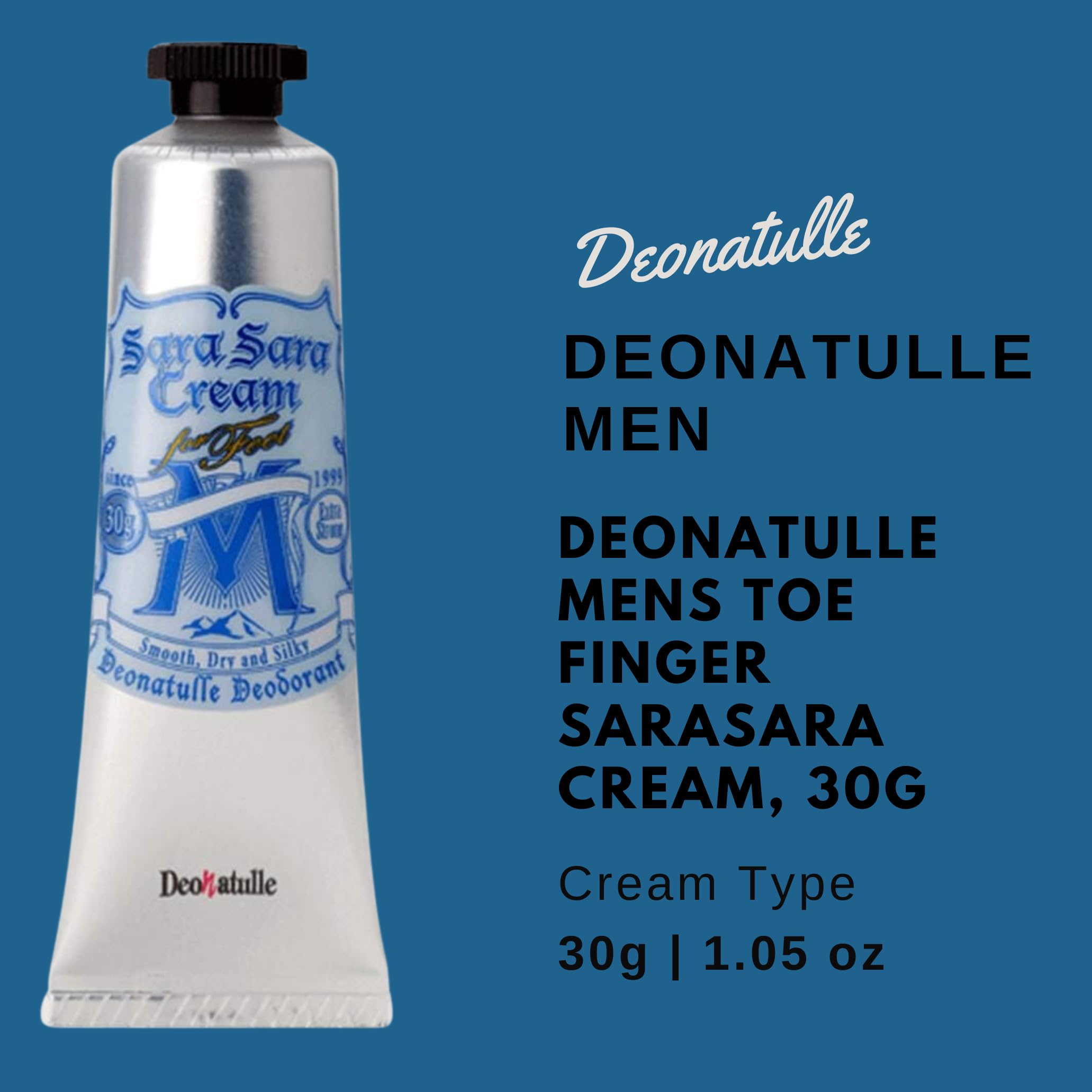 Amazon.com : Deonatulle Mens Toe Finger Sarasara Cream, 30g