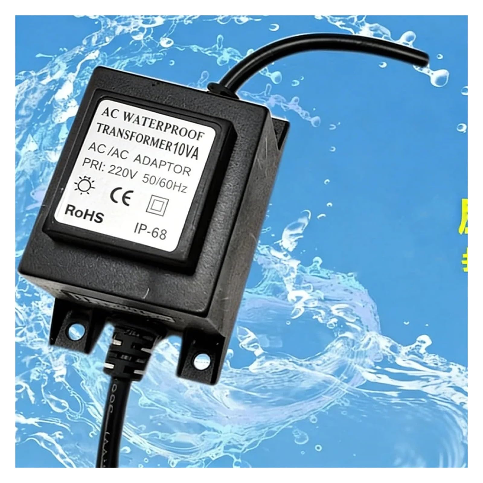 wasserdichter unterwasser transformator 1 Stücke Wasserdichter Transformator LED Unterwasserlicht Gewidmet AC12V Netzteil Treiber AC24V Ringgleichrichter 10 Watt-80 Watt
