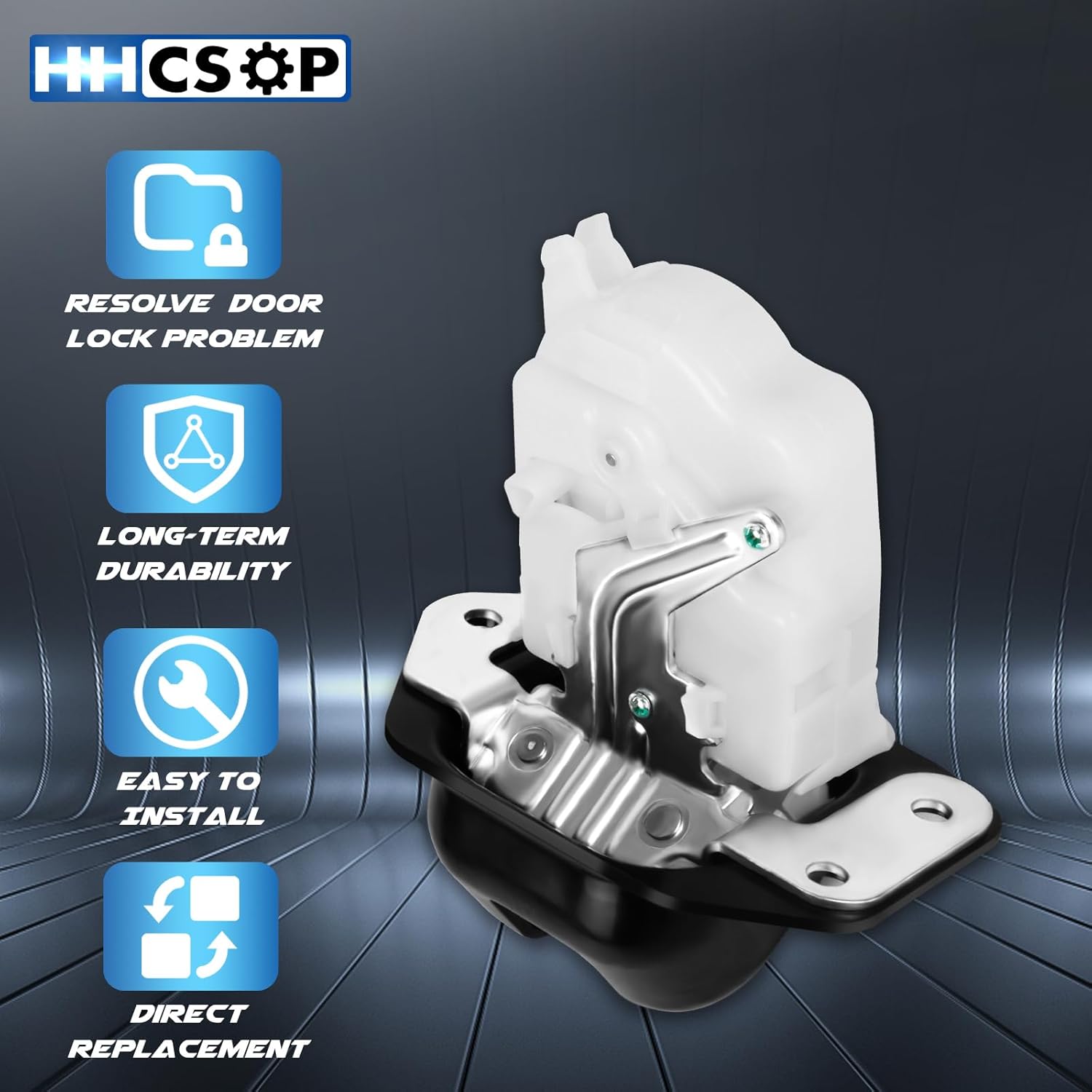 Trunk Latch Rear Hatch Latch Liftgate Tailgate Door Lock Actuator Fit for 2008 2009 2010 2011 2012 2013 Nissan Rogue, 2007-2012 Versa, 05-07 Murano, 07-17 Leaf, 2008-2012 Infiniti EX35, 90502-CA00C