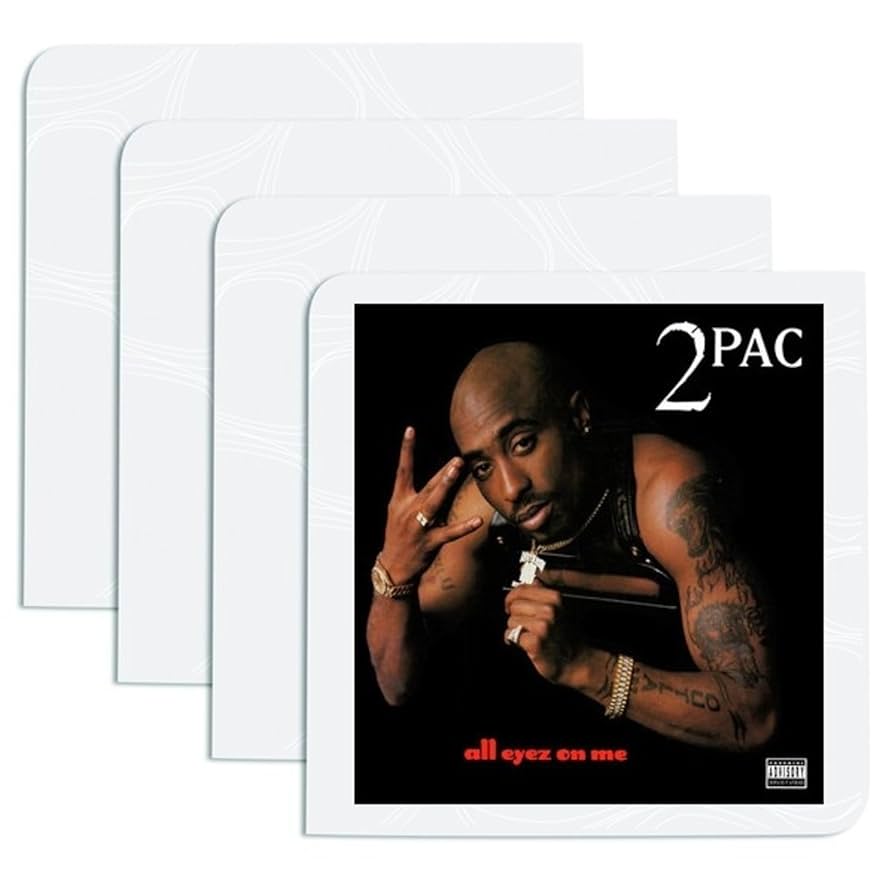 Marvellous 2Pac Tupac Shakur All Eyez On Me Album Cover