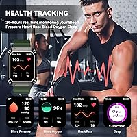 Vista 3 de Reloj inteligente militar para hombre, Bluetooth, táctico, resistente, 123 modos deportivos, 5ATM, impermeable, para teléfonos Android iOS