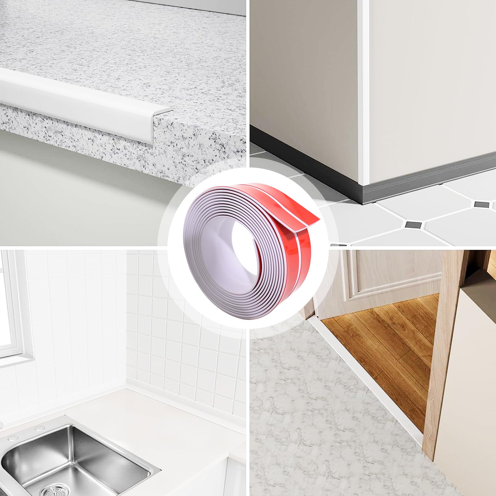 Flintronic Kantenschutz 3m Selbstklebend | Flexible Möbelschutzleiste 20mm Für Tische & Möbel