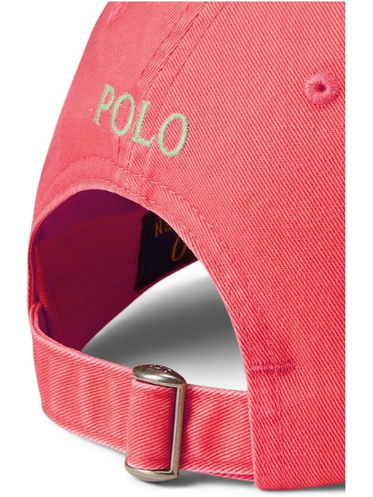 Red Polo Ralph Lauren The Iconic Cotton Chino Ball Cap