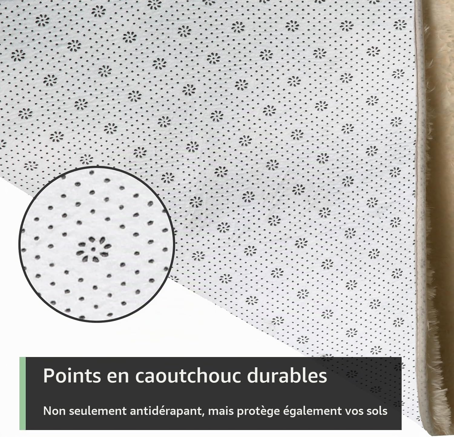Sour Lemon Tapis de Salon Gris 80x160cm - Lavable, Antidérapant, Moelleux Shaggy pour Chambre à Coucher
