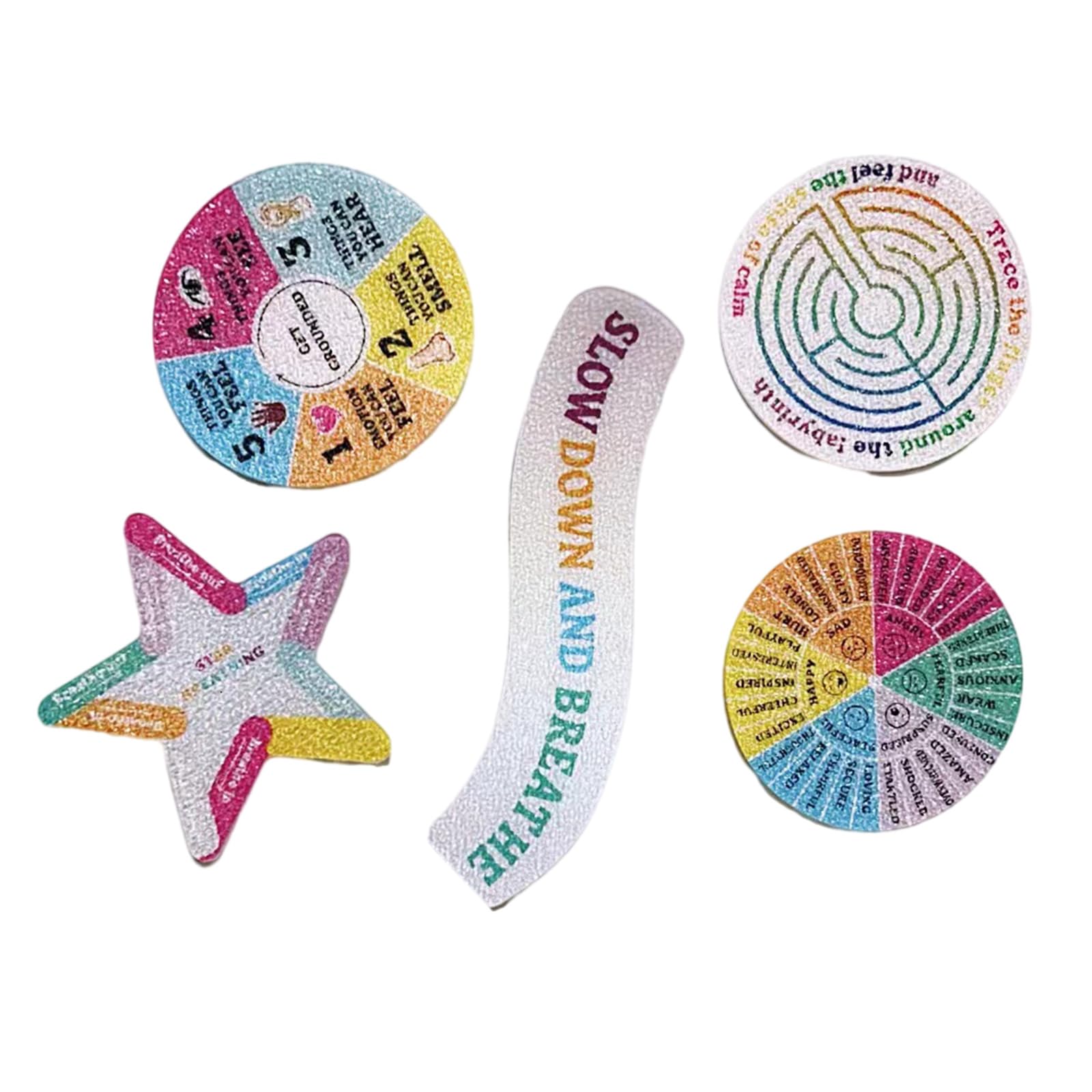 Anxieties Sensory Sticker Aesthetic Calming Relief Soothing for Laptop Scrapbook Sensory