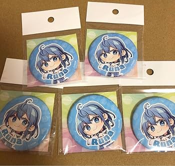 Amazon.co.jp: カラフルピーチ からぴち るなさん 缶バッジ