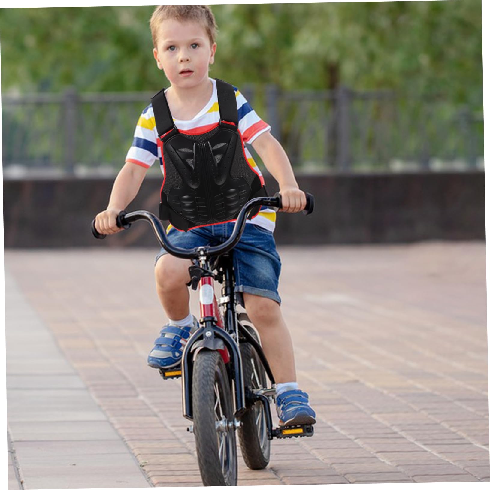 Stilljacke Jungenjacke Kinder-Tanktops Kinder-Körperschutz Fahrrad-Brustschutz Motorrad-Rückenschutz Motorrad-Schutzausrüstung Körperpflege Kinder-Rüstungsjacke