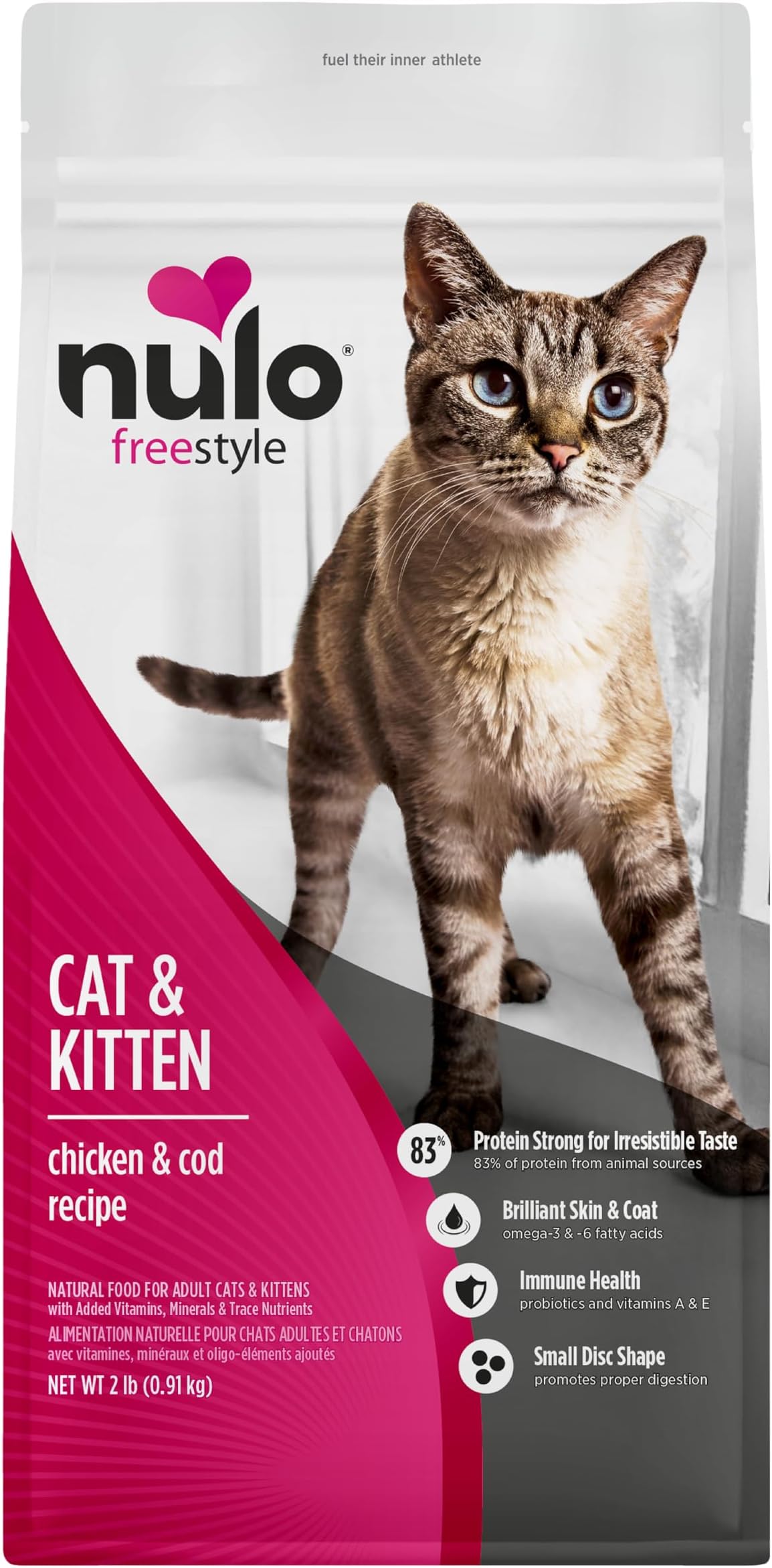 FreeStyle Cat & Kitten Grain-Free Chicken & Cod 2LB Bag