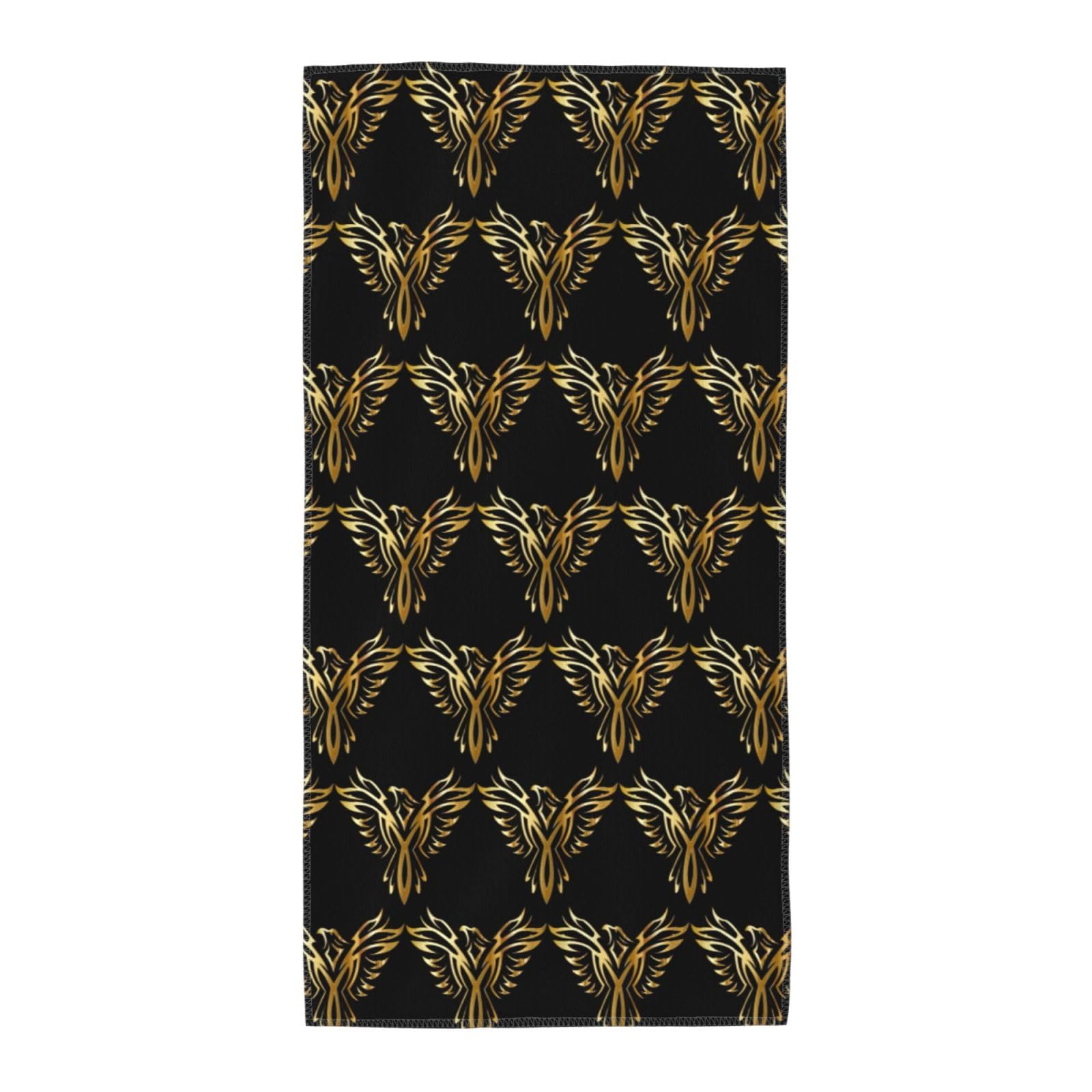 WYCZHY Phoenix Printed Quick Dry Beach Towel For Camping Travel Vacation