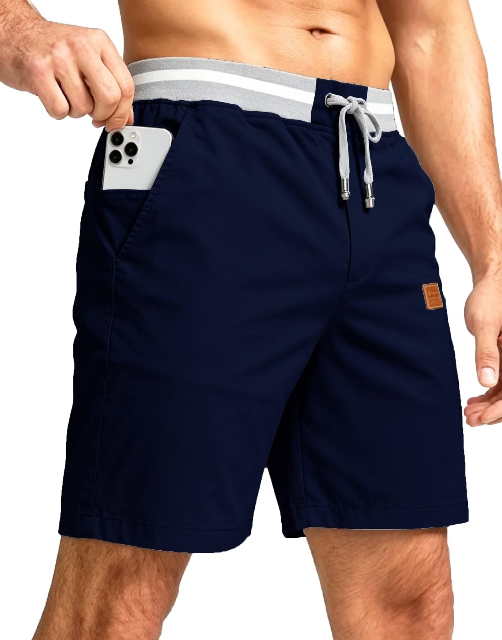 Short Homme Coton Chino Été avec Poches
