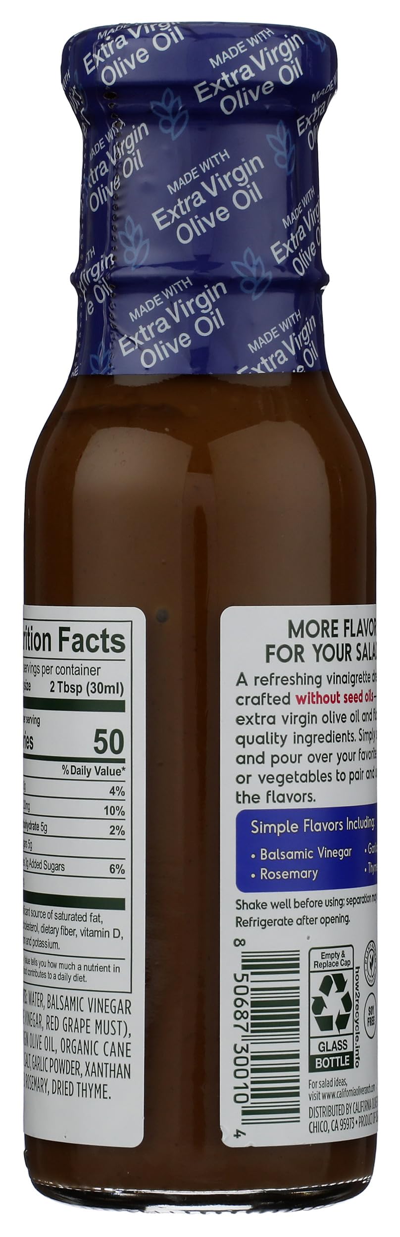 California Olive Ranch Balsamic Vinaigrette Dressing, 10 oz | Grocery Pickup & Delivery | Whole Foods Market California Olive Ranch Balsamic Vinaigrette Dressing, 10 oz | Grocery Pickup & Delivery | Whole Foods Market
