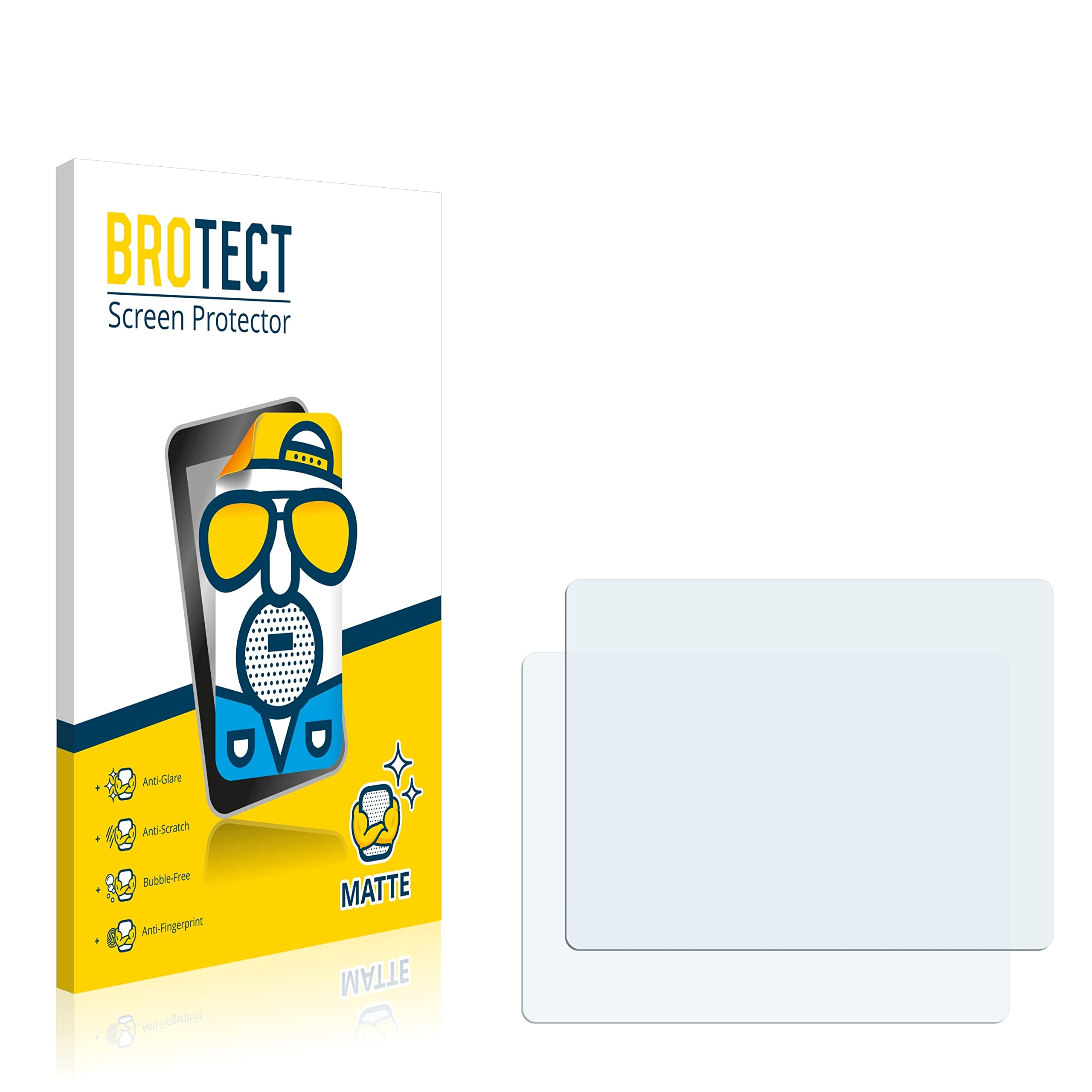 brotect2-Pack Screen Protector Anti-Glare for Cefar Basic Screen Protector Matte, Anti-Fingerprint Protection Film